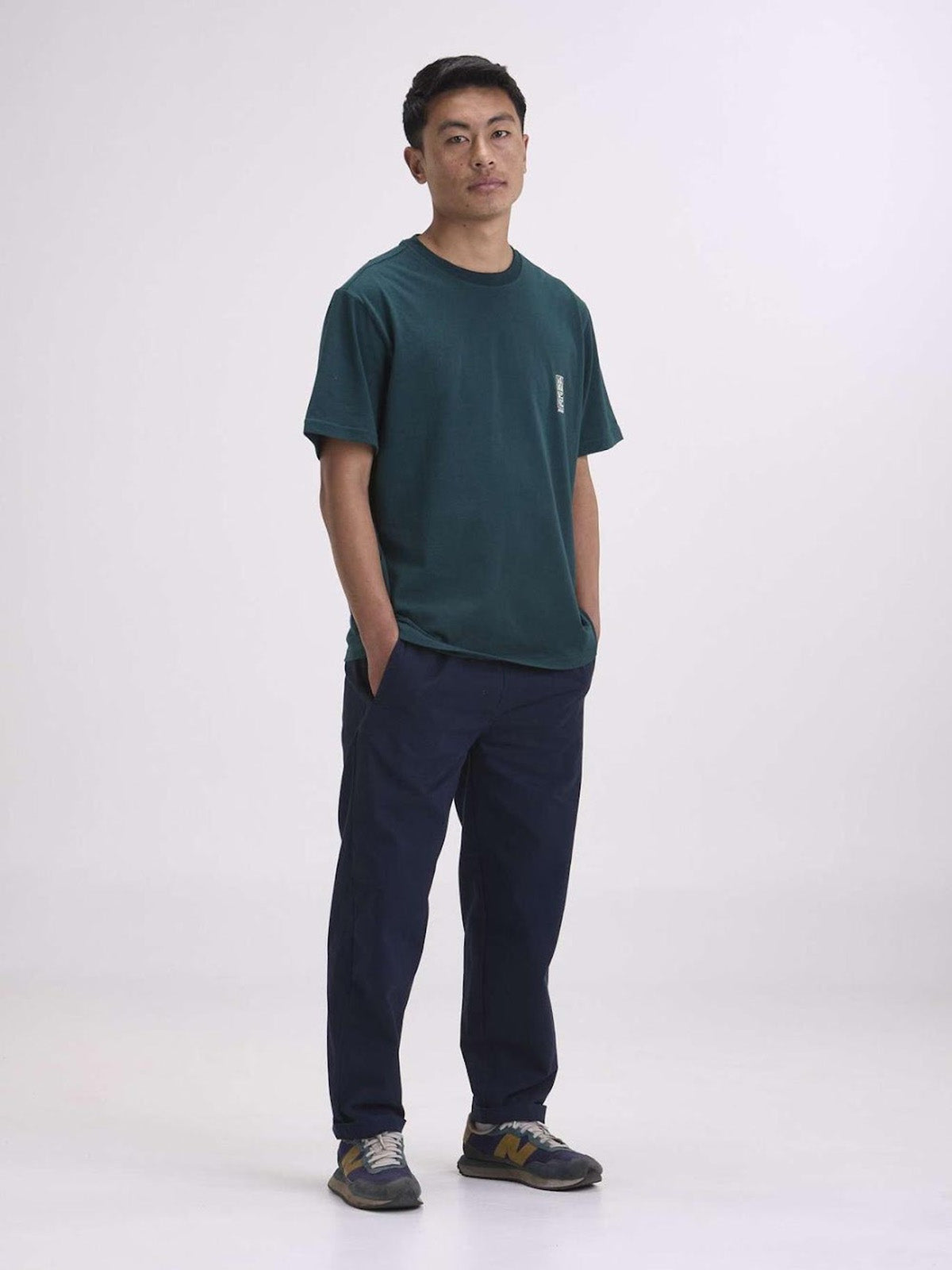 Arniko T-Shirt Leopard Bottle Green
