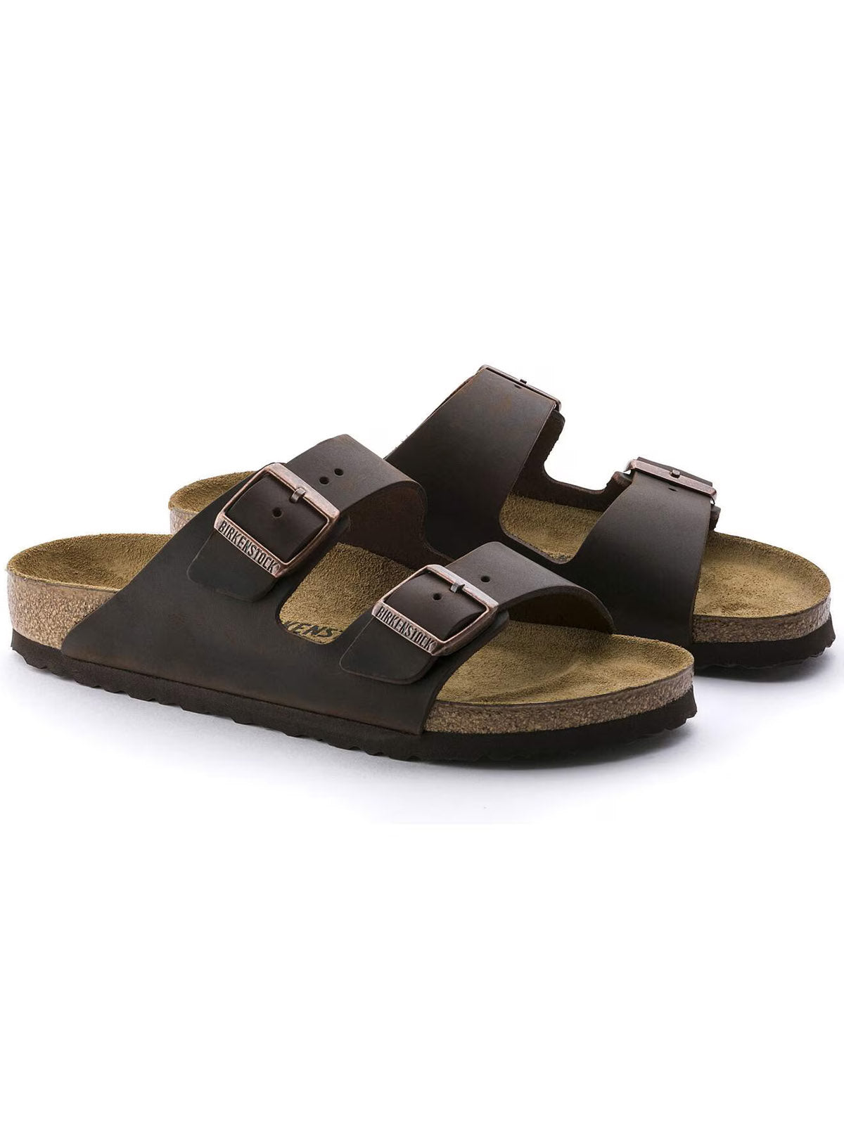 Birkenstock Arizona Oiled Leather Habana Narrow Fit