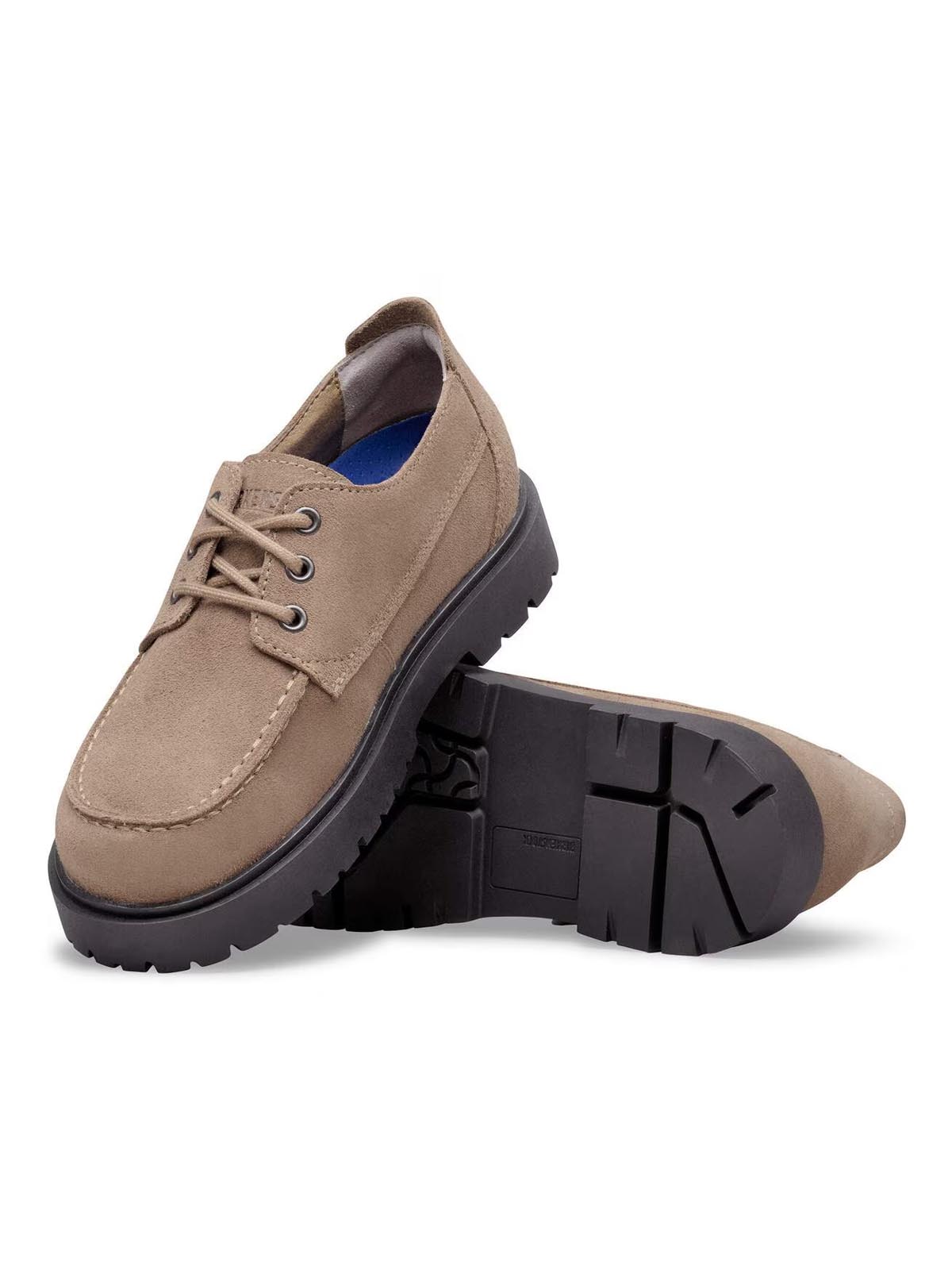 Birkenstock Highwood Moc Lace Low Leve Gray Taupe