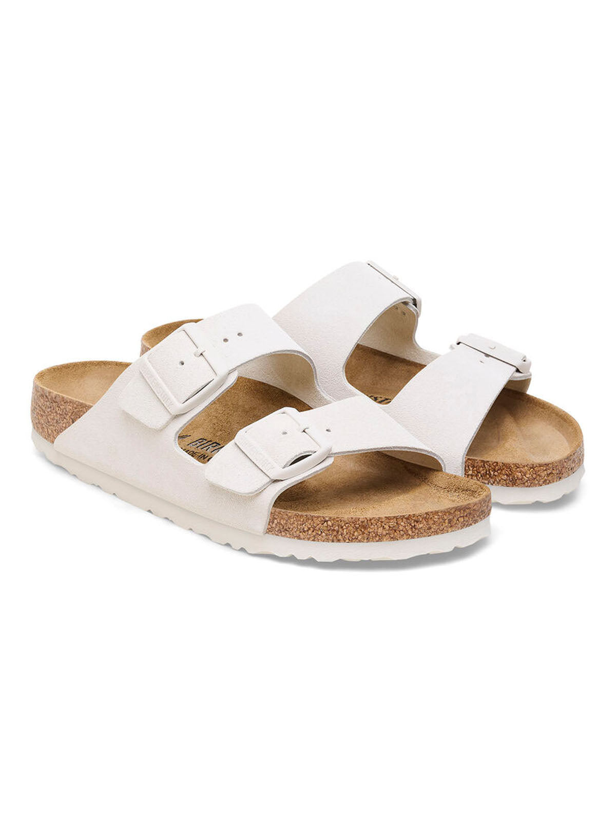 Birkenstock Arizona Leve Antique White Narrow Fit - Visitor Store