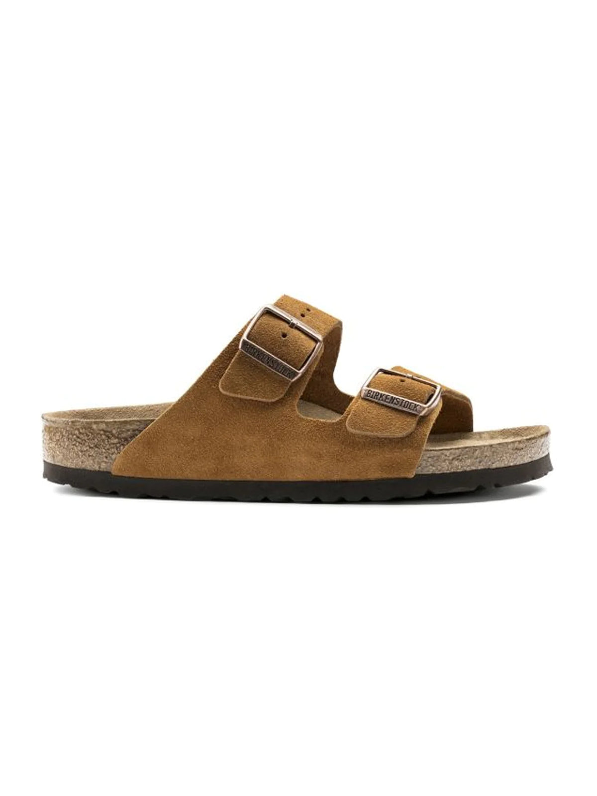 Birkenstock Arizona Suede Leather Mink Narrow Fit