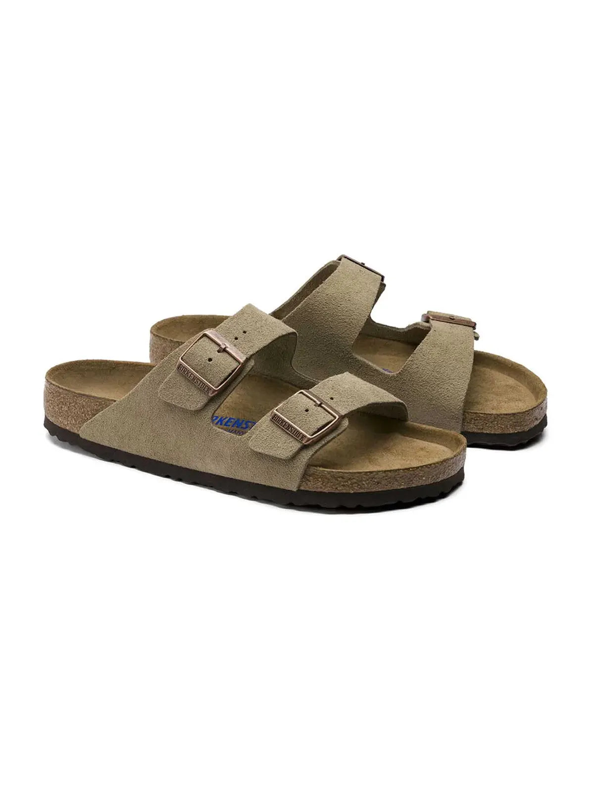 Birkenstock Arizona Suede Taupe Narrow Fit