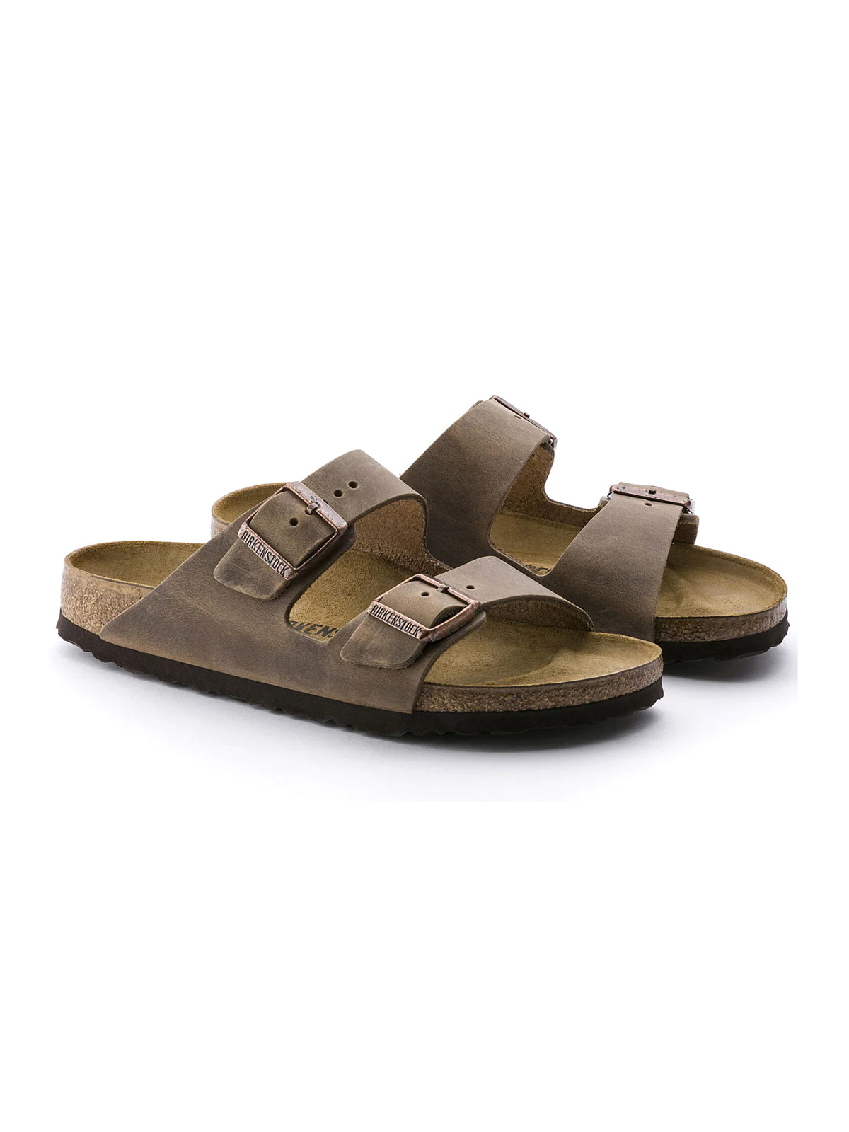 Birkenstock Arizona Tabacco Brown Fat Leather
