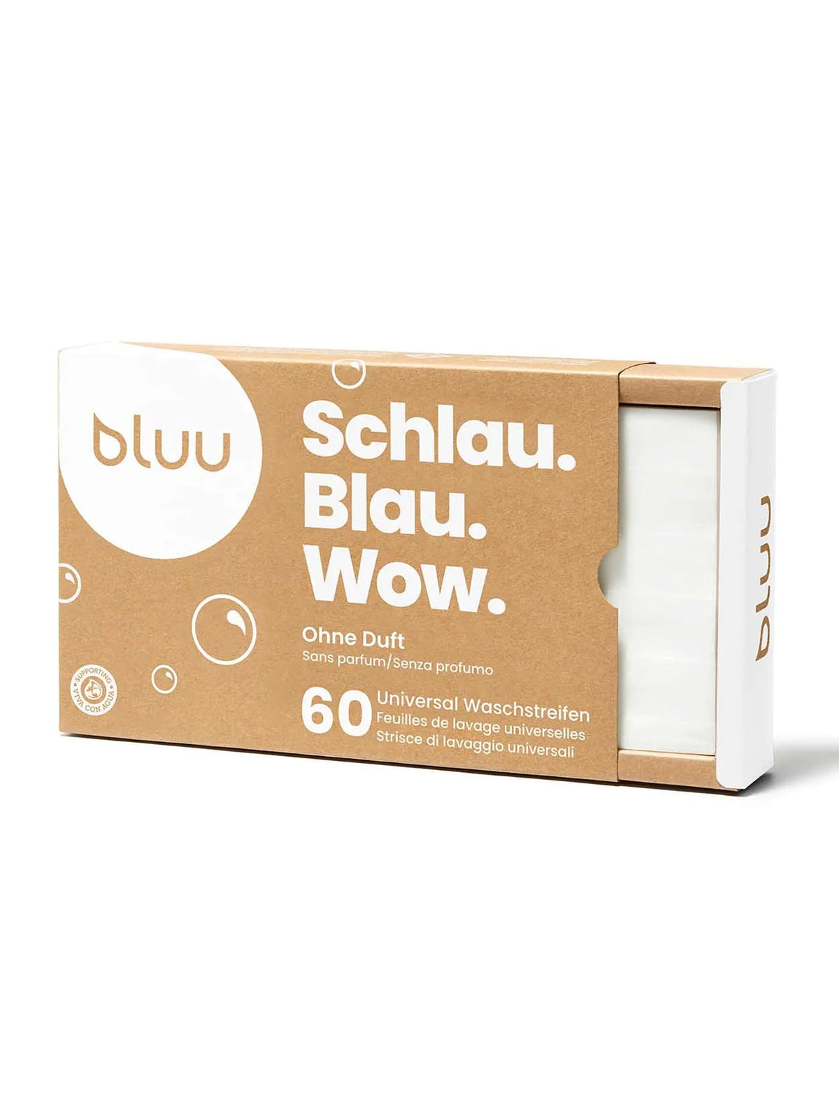 Bluu 60 Universal Waschstreifen Ohne Duft