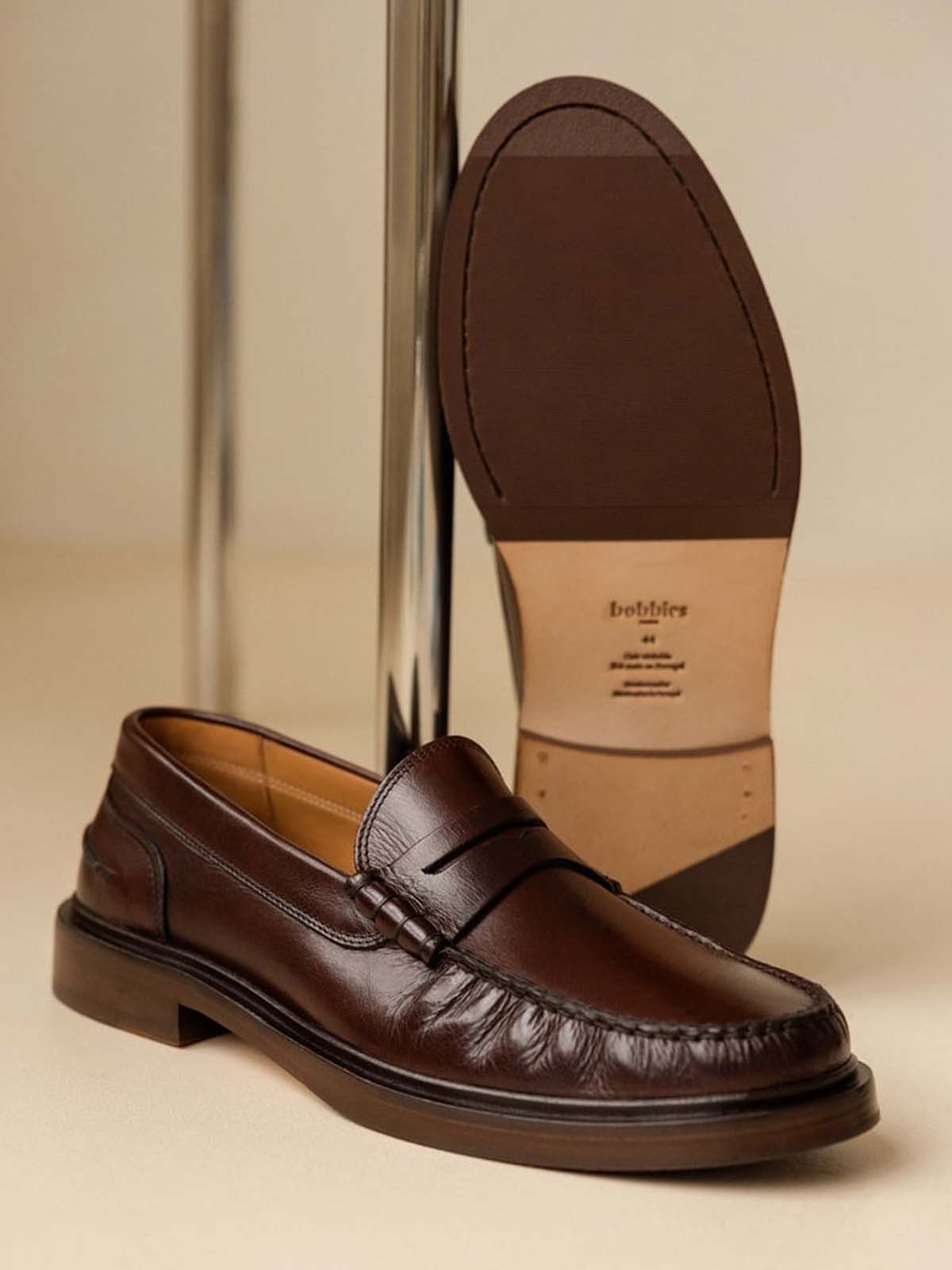 Bobbies Allan Loafer Bison / Pull-Up Leather