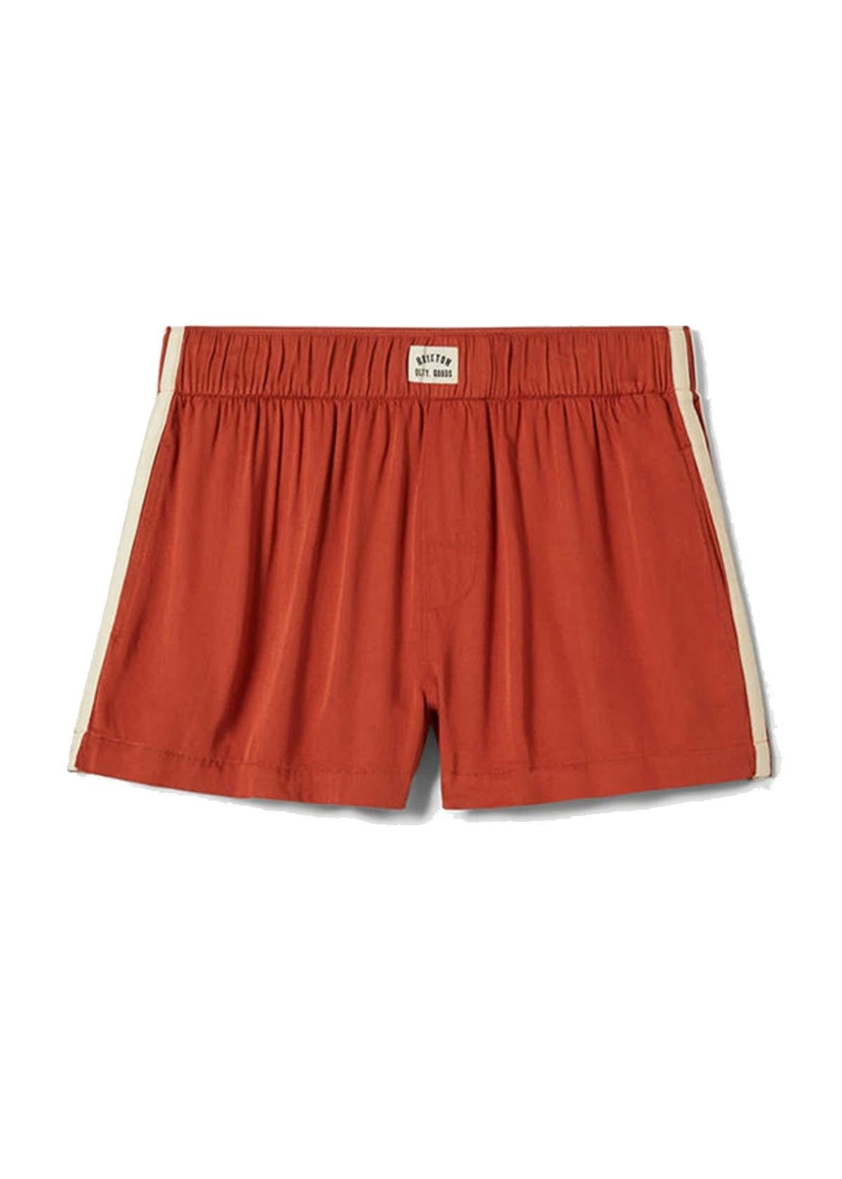 Brixton W's Silky Boxer Short Burnt Birch