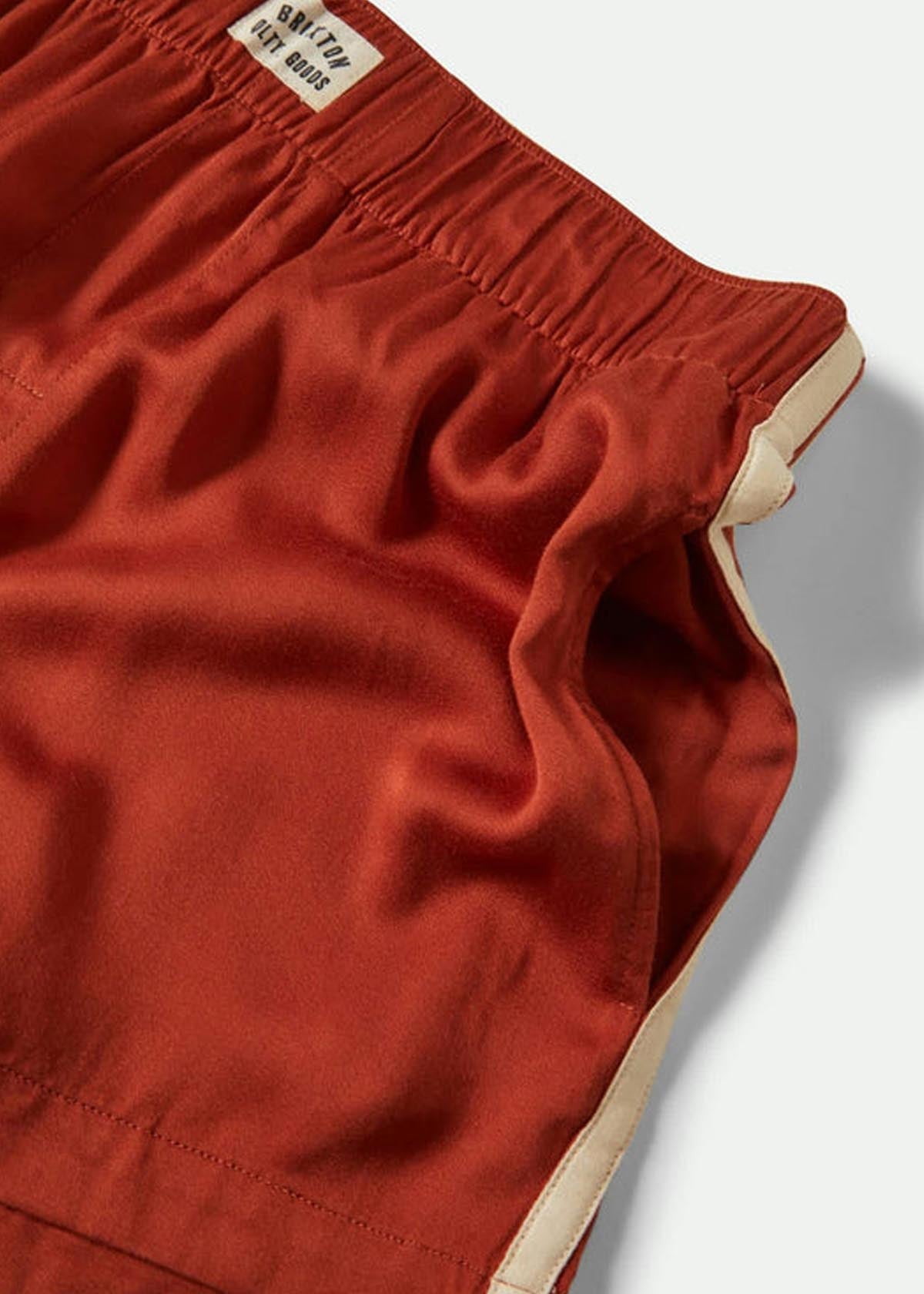 Brixton W's Silky Boxer Short Burnt Birch