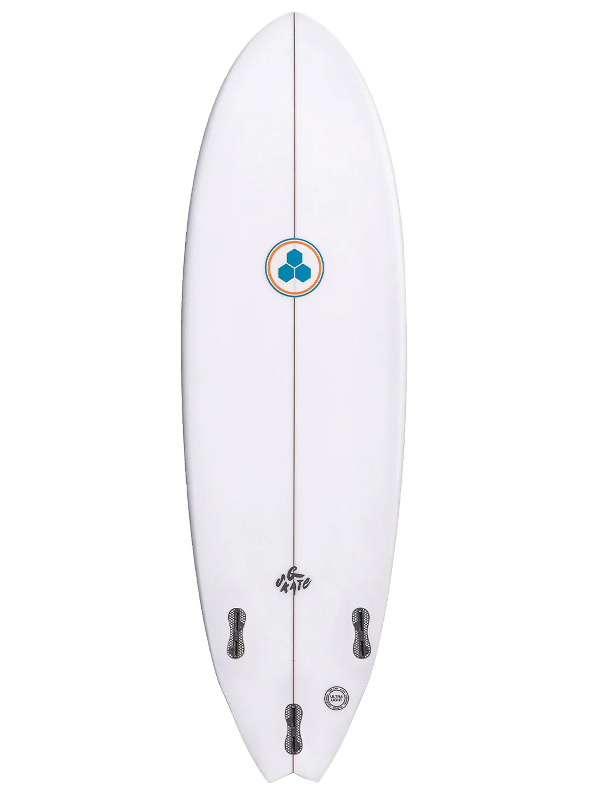 Channel Island Surfboards G-Skate FCS II 2+1 Swallow 5'10 PU Ice Blue