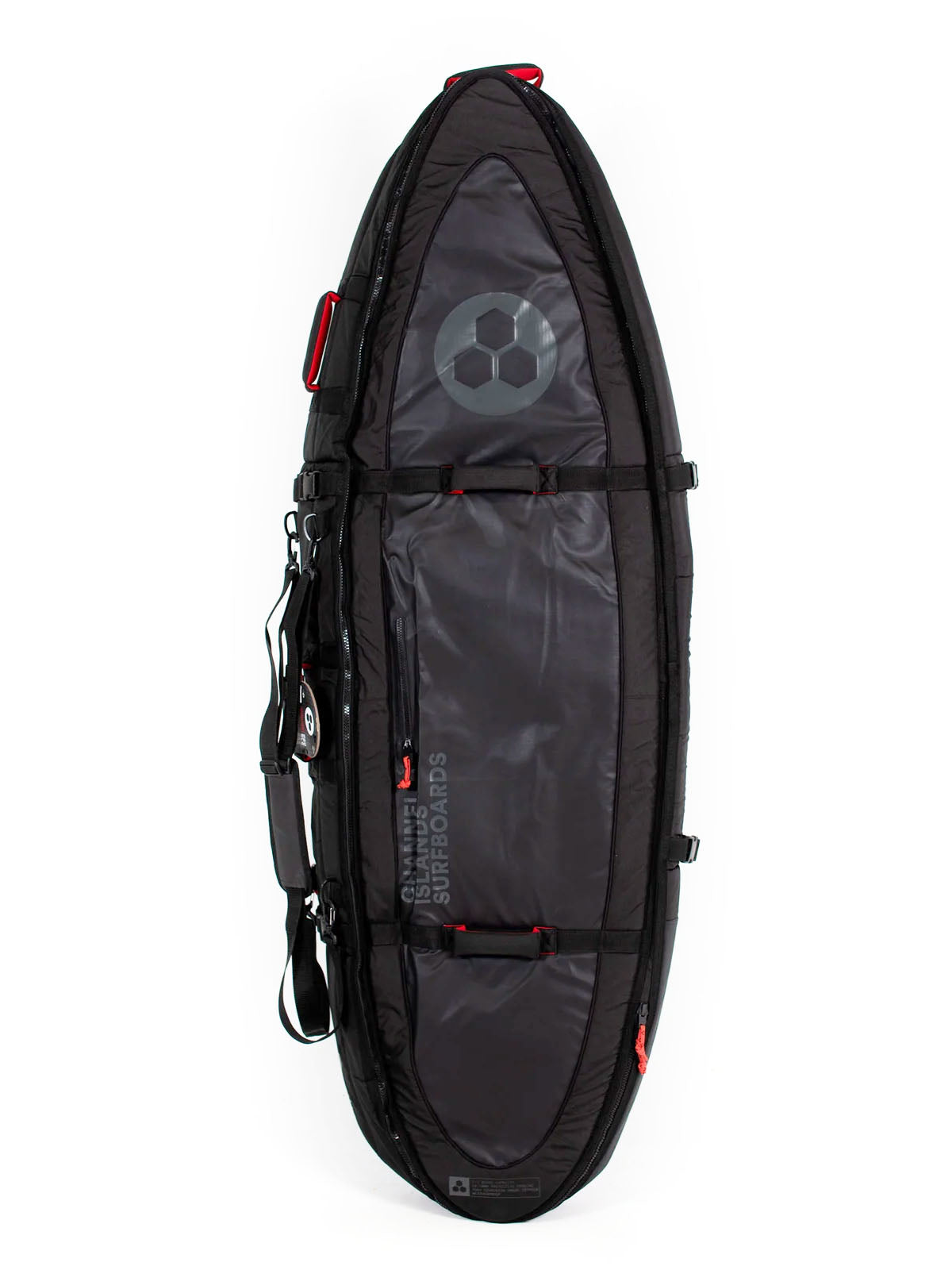 Channel Island Surfboards Triple Travelerer Boardbag Black 6'9