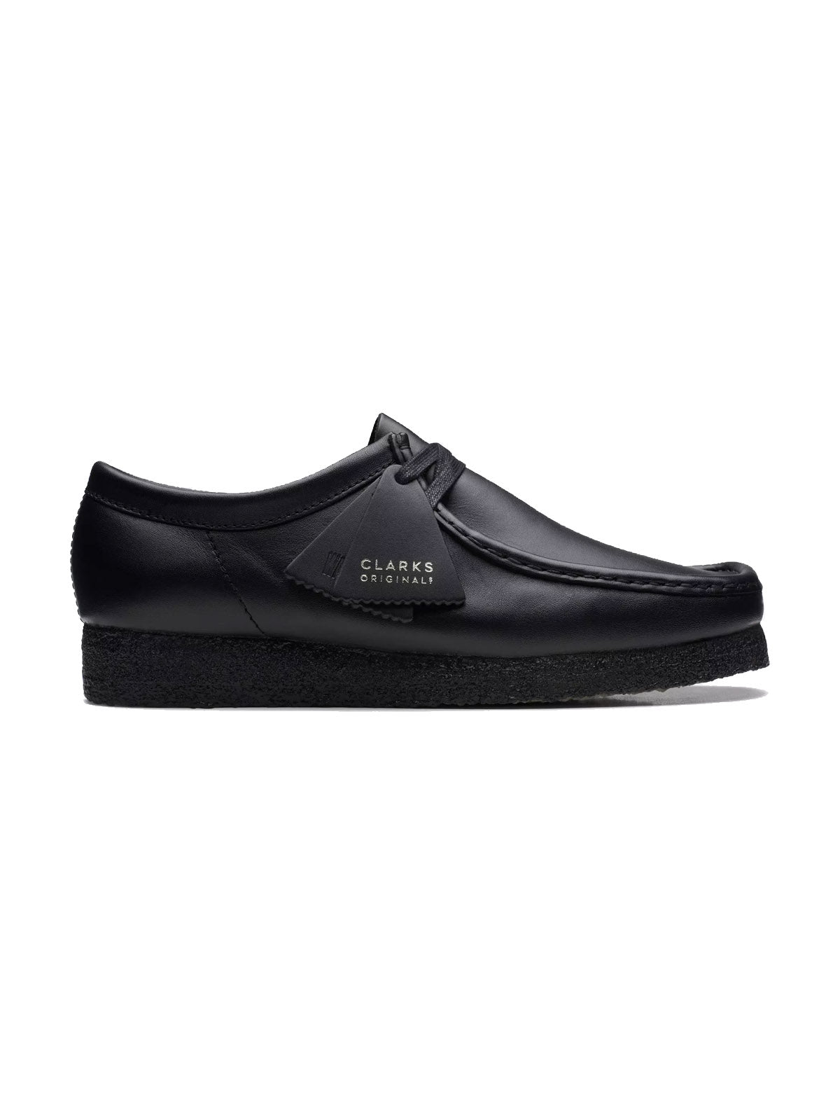 Clarks Wallabee Black Leather