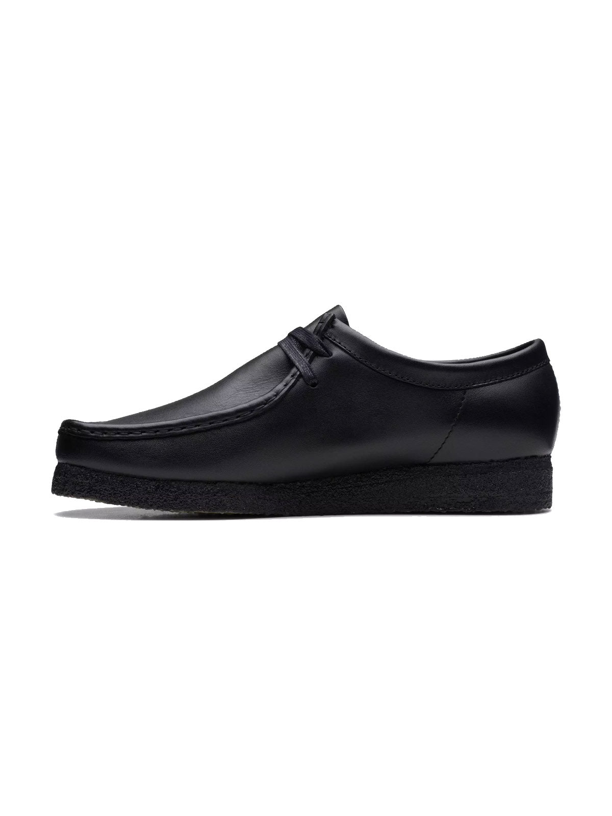 Clarks Wallabee Black Leather