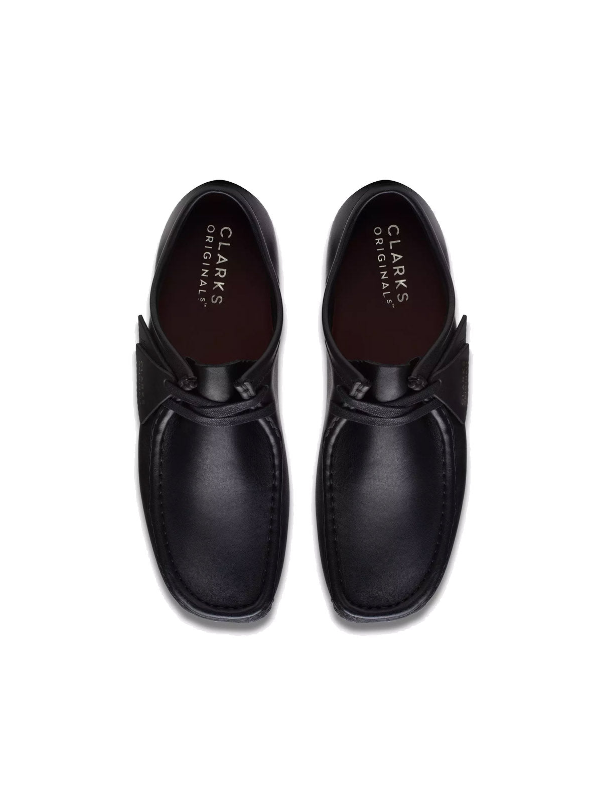 Clarks Wallabee Black Leather