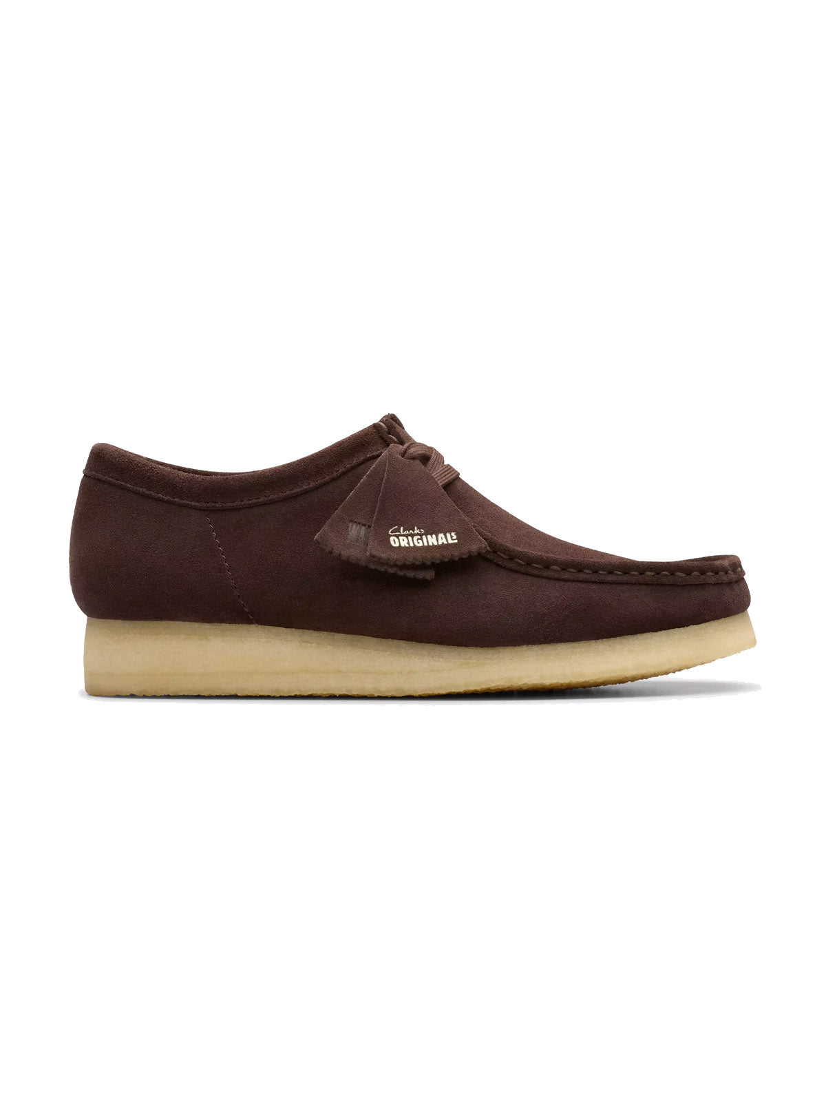 Clarks Wallabee Dark Brown Suede