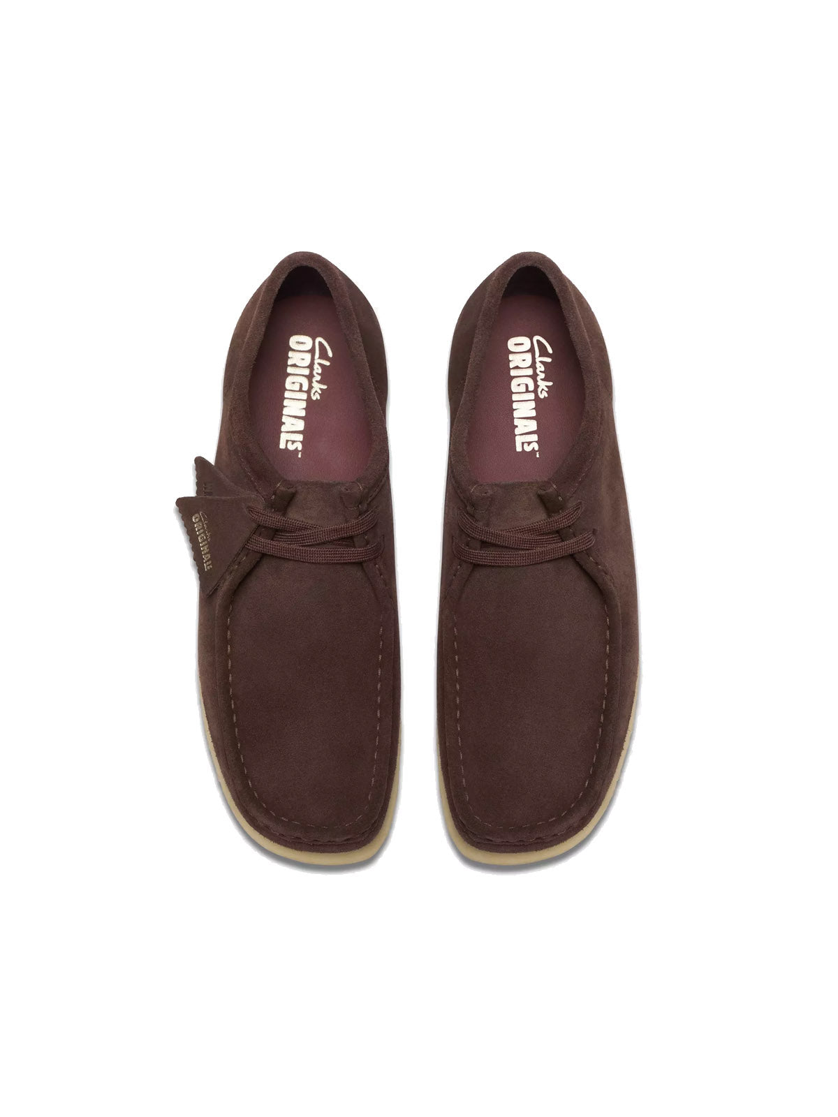 Clarks Wallabee Dark Brown Suede