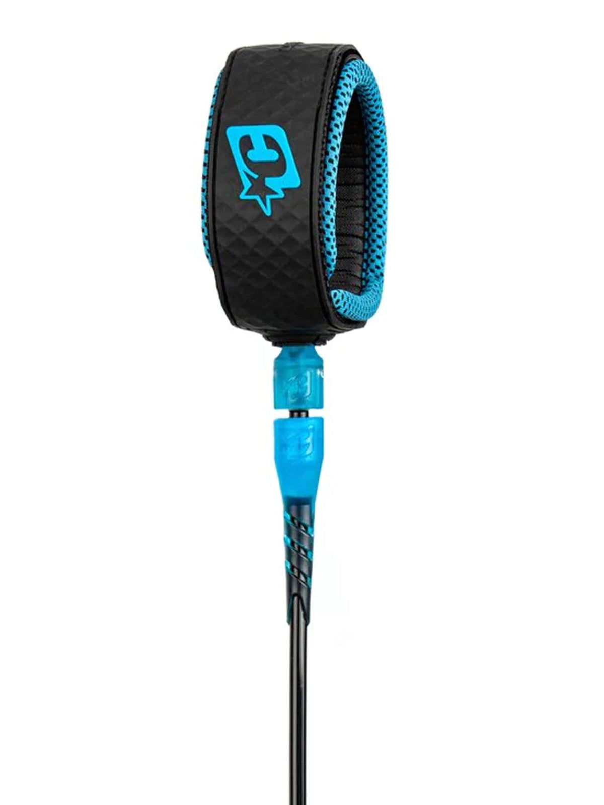 Creatures Of Leisure Leash Reliance Lite 5 x 3/16" Cyan Speckle Black