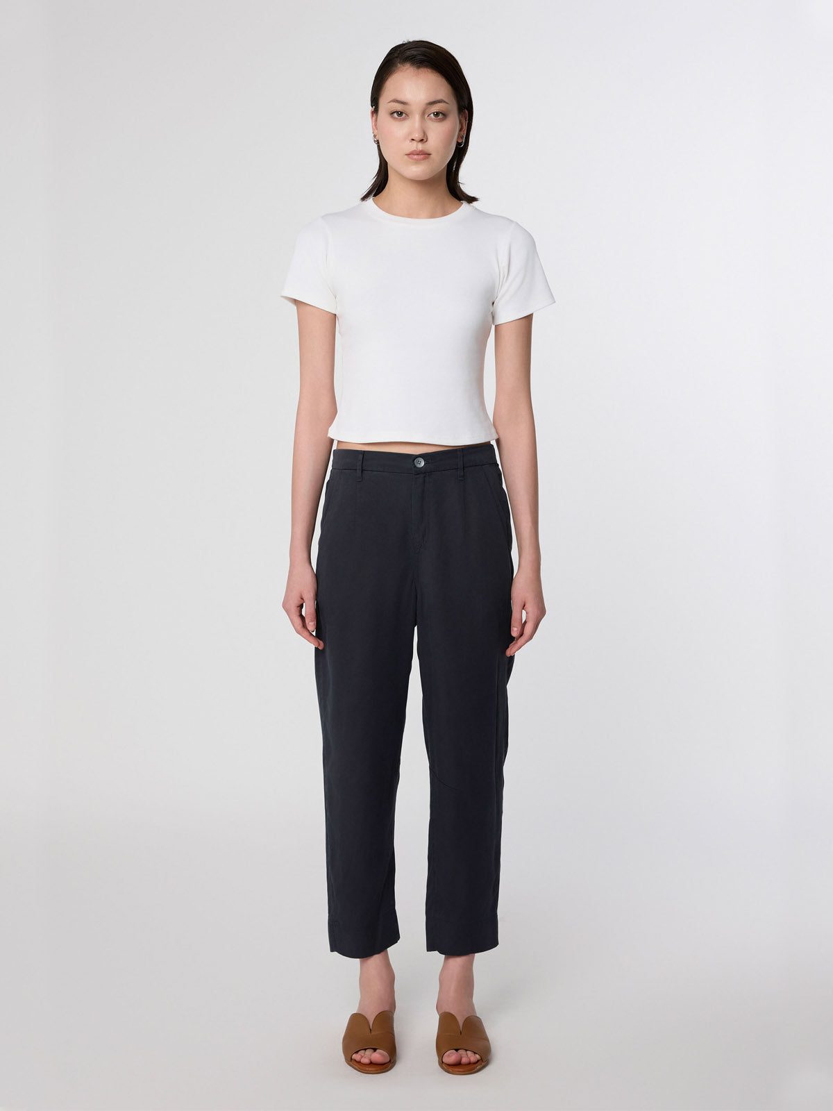 DAWN Sunshine Tapered Tencel Classic Jogger Dark Navy