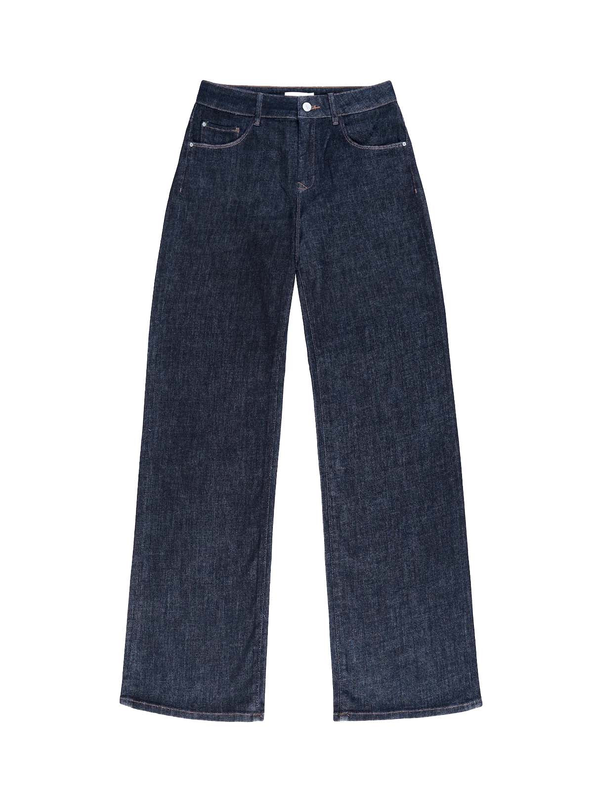 DAWN Dew Flared Soft Denim Classic Raw Blue L32