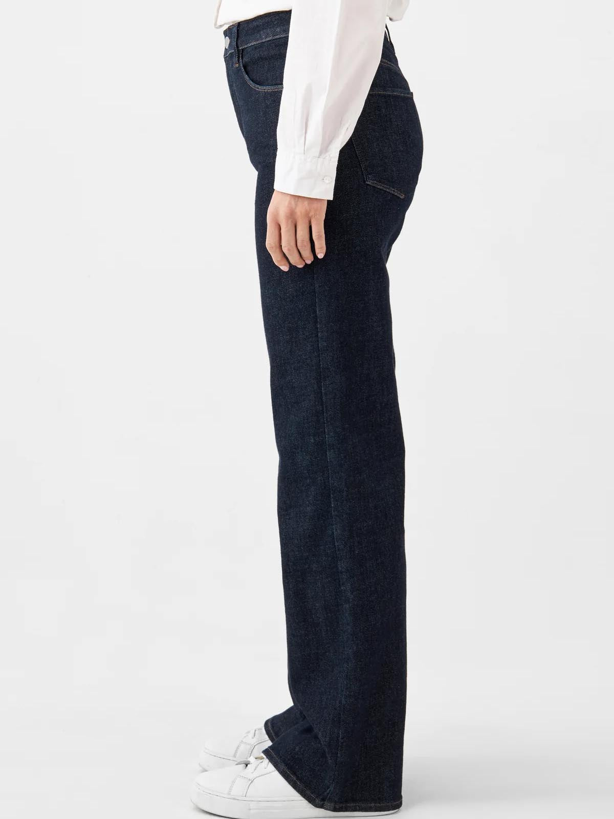 DAWN Dew Flared Soft Denim Classic Raw Blue L32