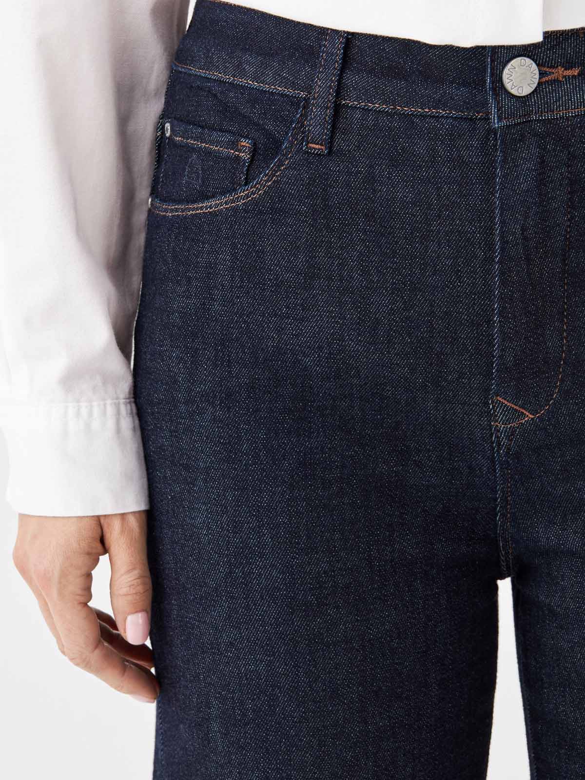 DAWN Dew Flared Soft Denim Classic Raw Blue L32