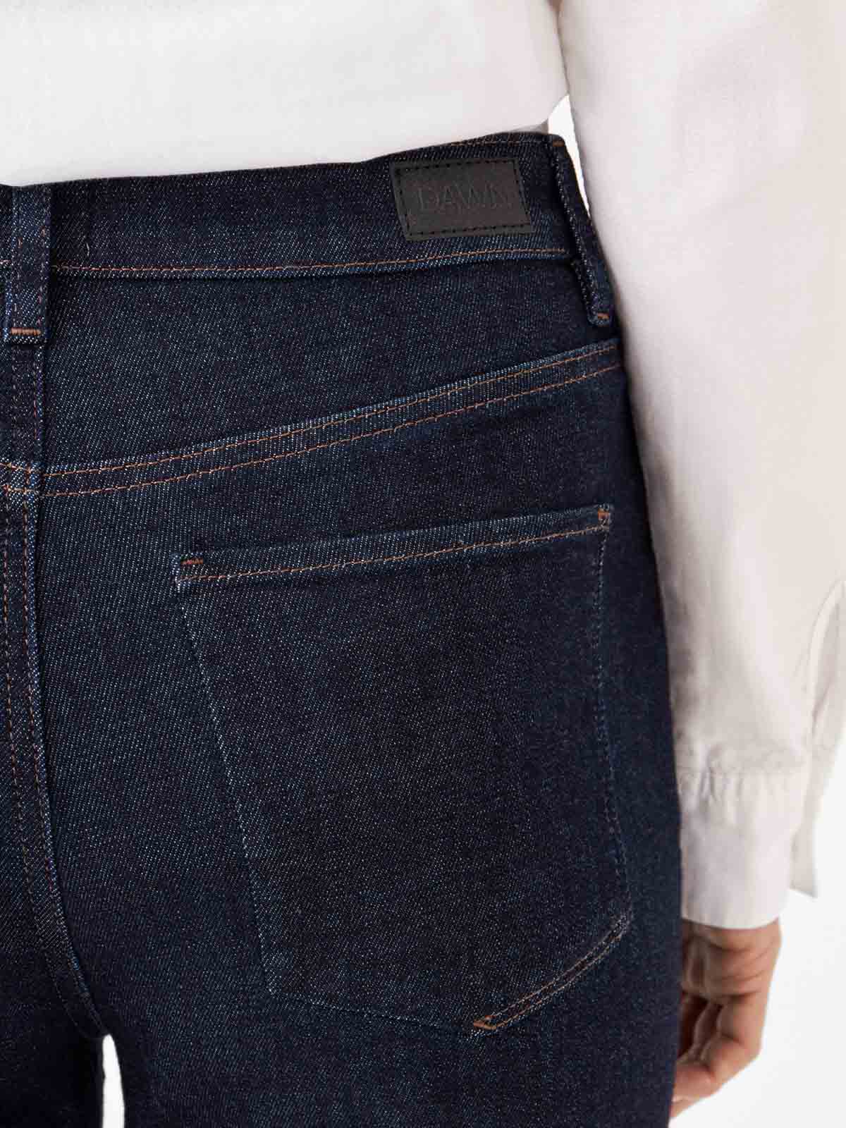 DAWN Dew Flared Soft Denim Classic Raw Blue L32