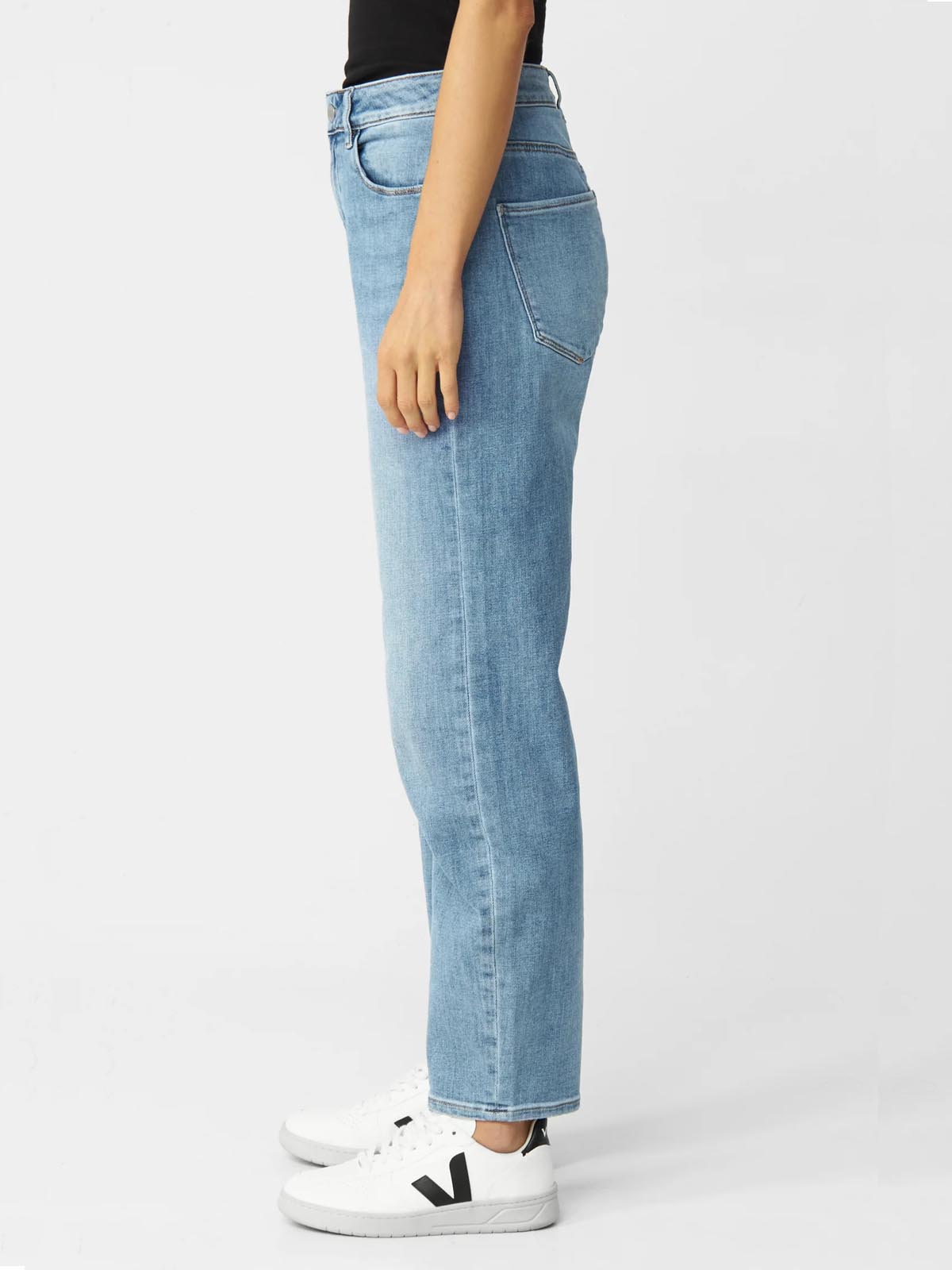 DAWN Stardust O-Shape Soft Denim Jeans Light Blue L28