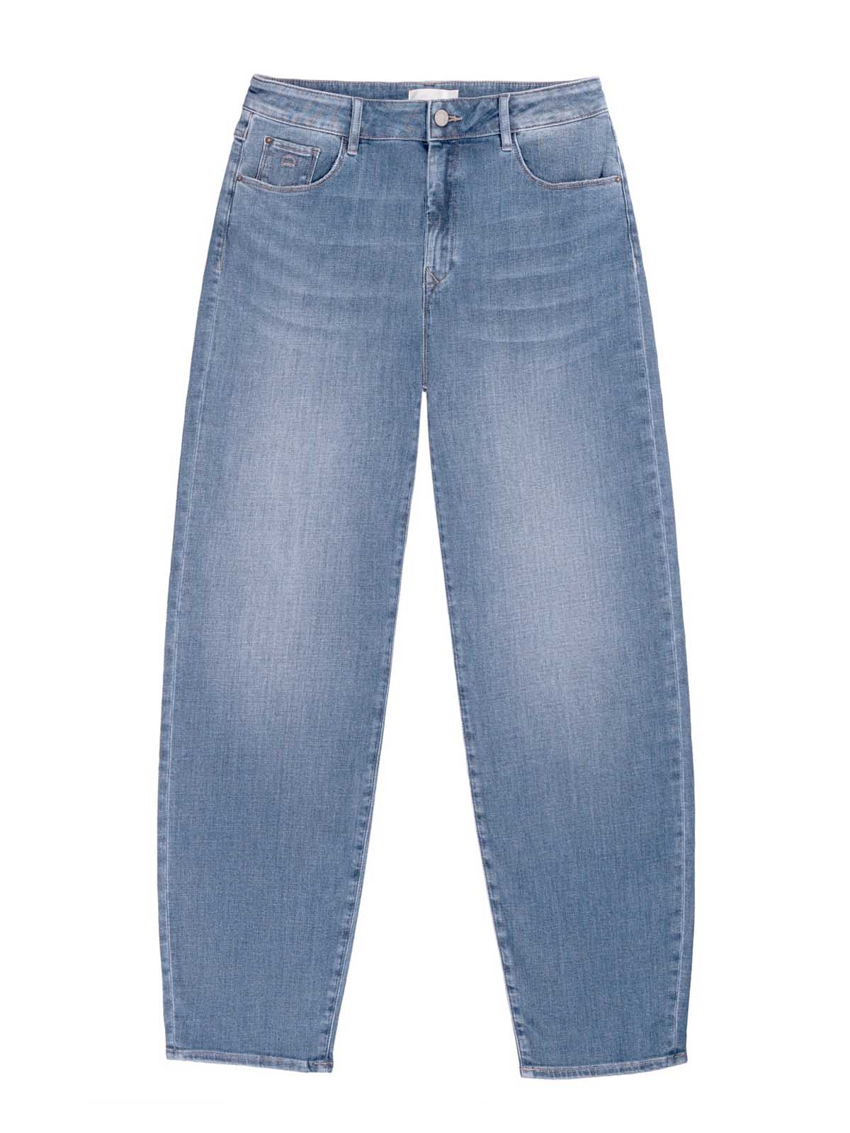 DAWN Stardust O-Shape Soft Denim Jeans Light Blue L28