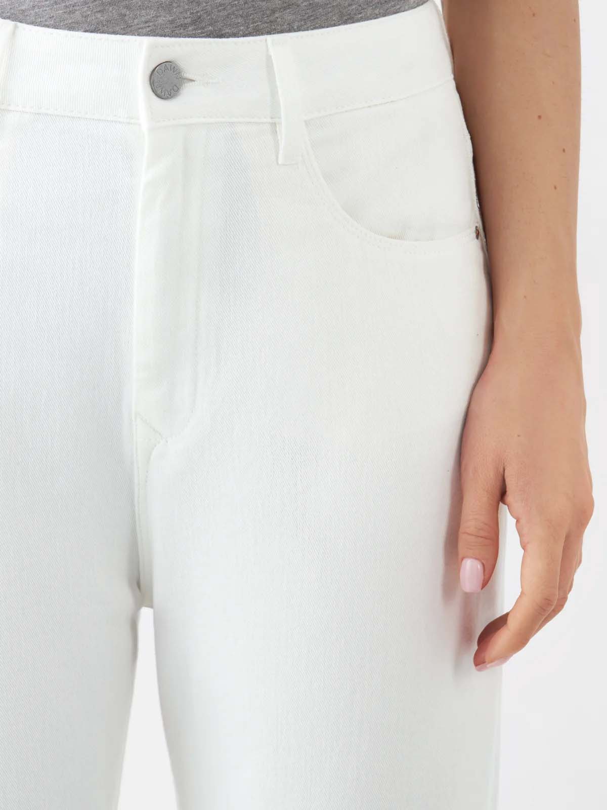 DAWN Stardust O-Shape Soft Denim Jeans White Denim L28