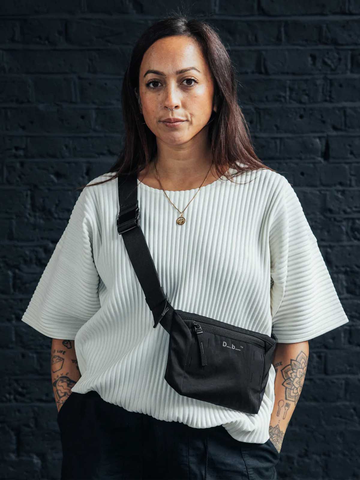 DB Freya Fanny Pack Medium Black Out