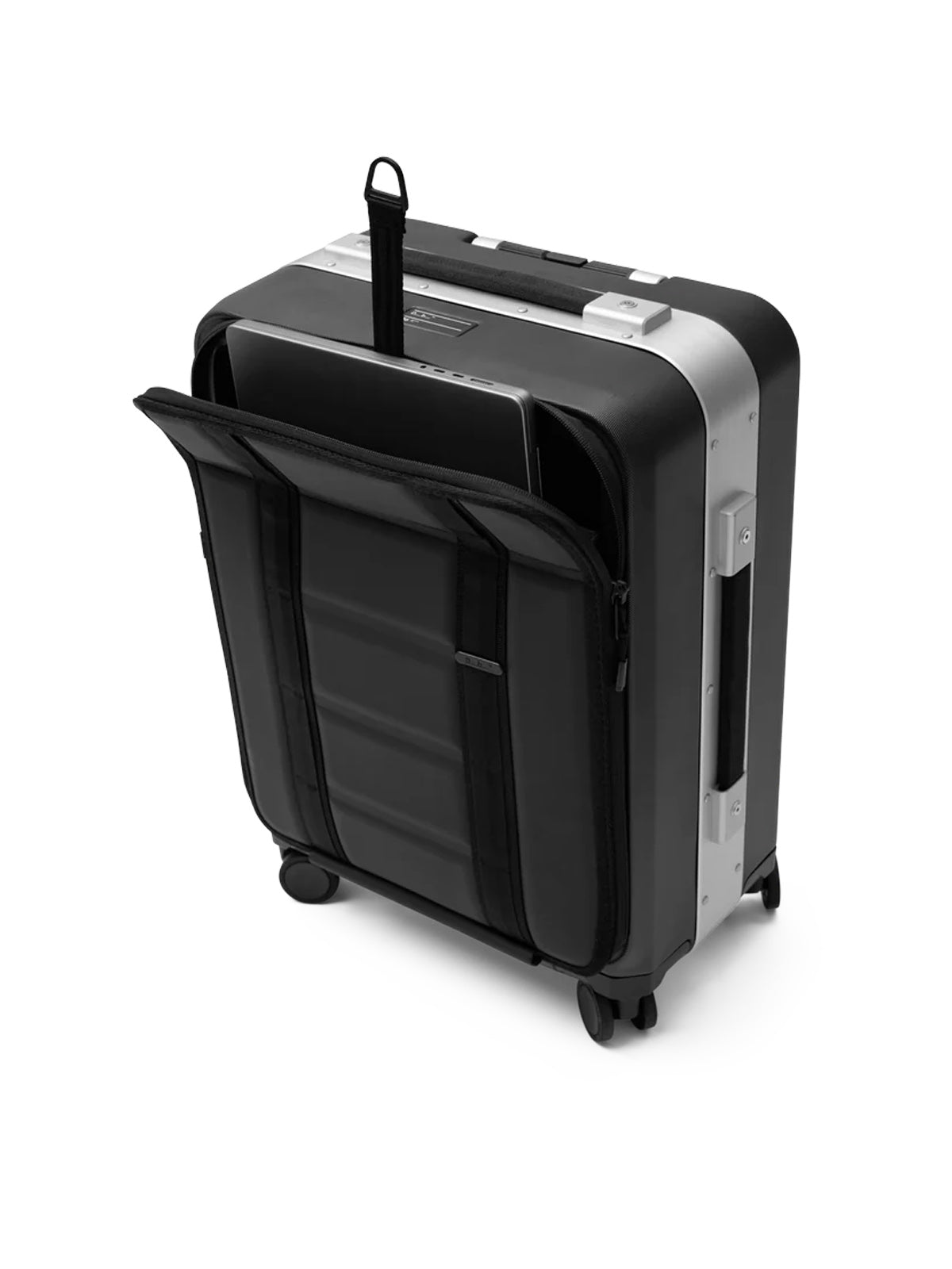 Db Ramverk Pro Front Access Carry-On Silver
