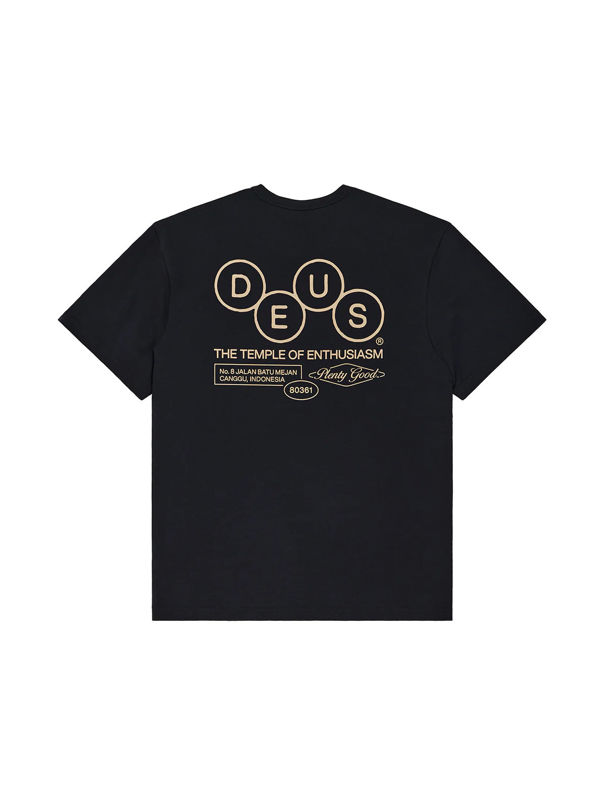 Deus Ex Machina Mechanism Tee Black