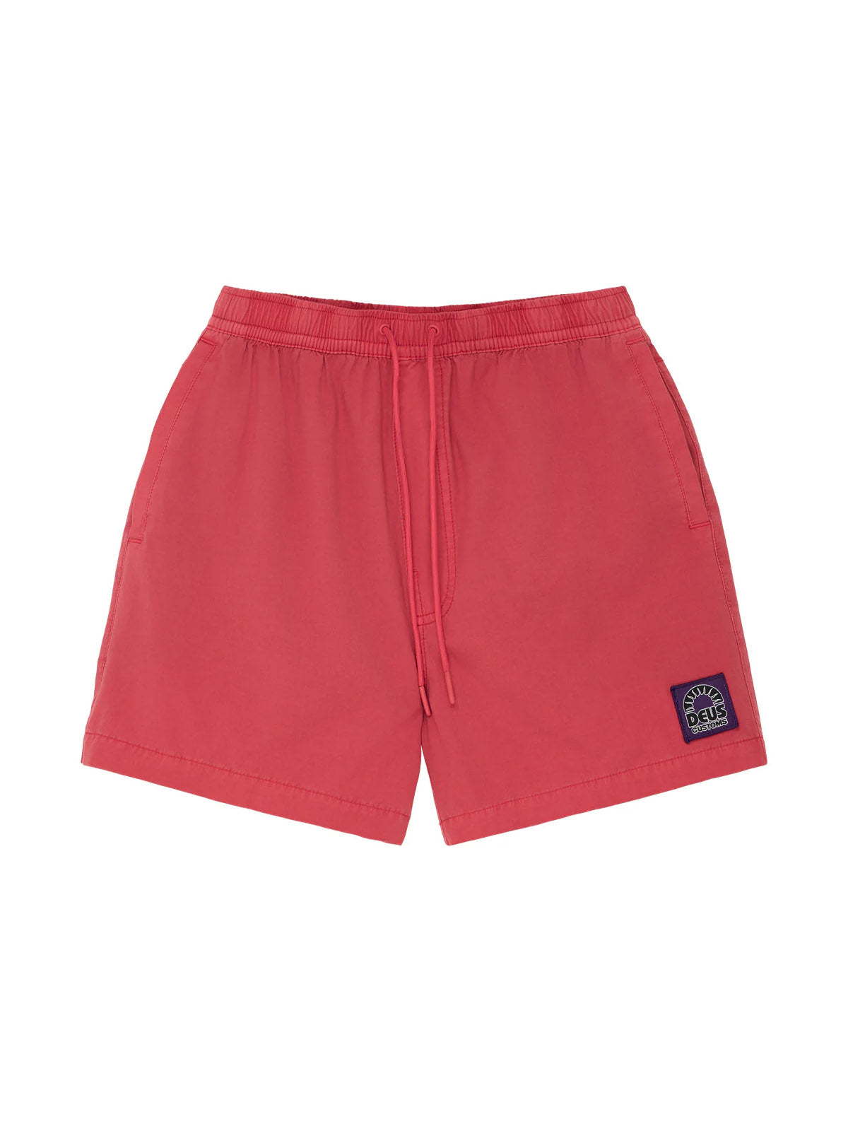 Deus Ex Machina Sandbar Garment Dyed Mesh Short Melon Red