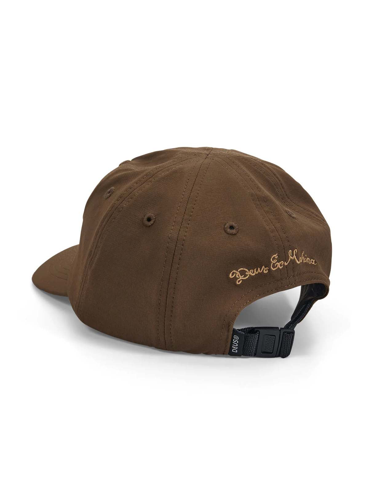 Deus Ex Machina Station 8 Panel Cap Dark Olive