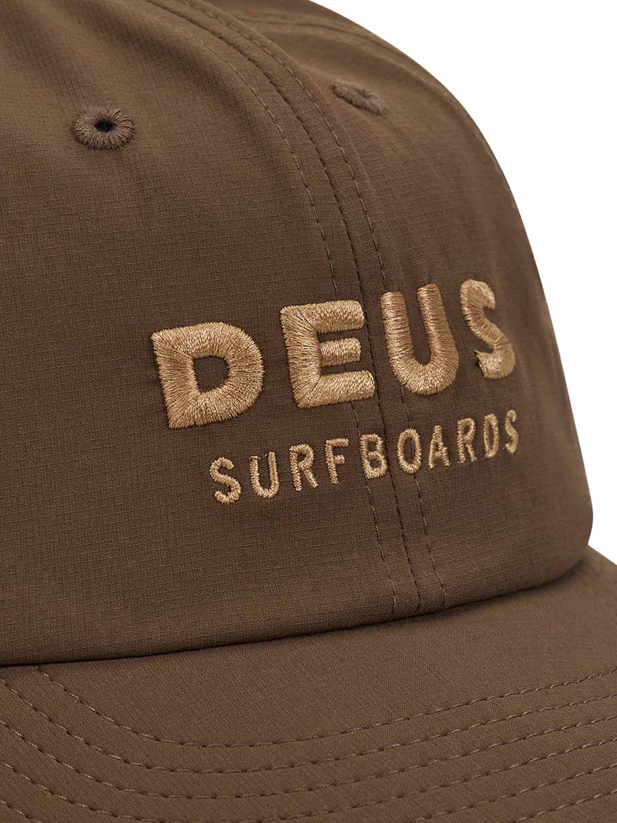 Deus Ex Machina Station 8 Panel Cap Dark Olive