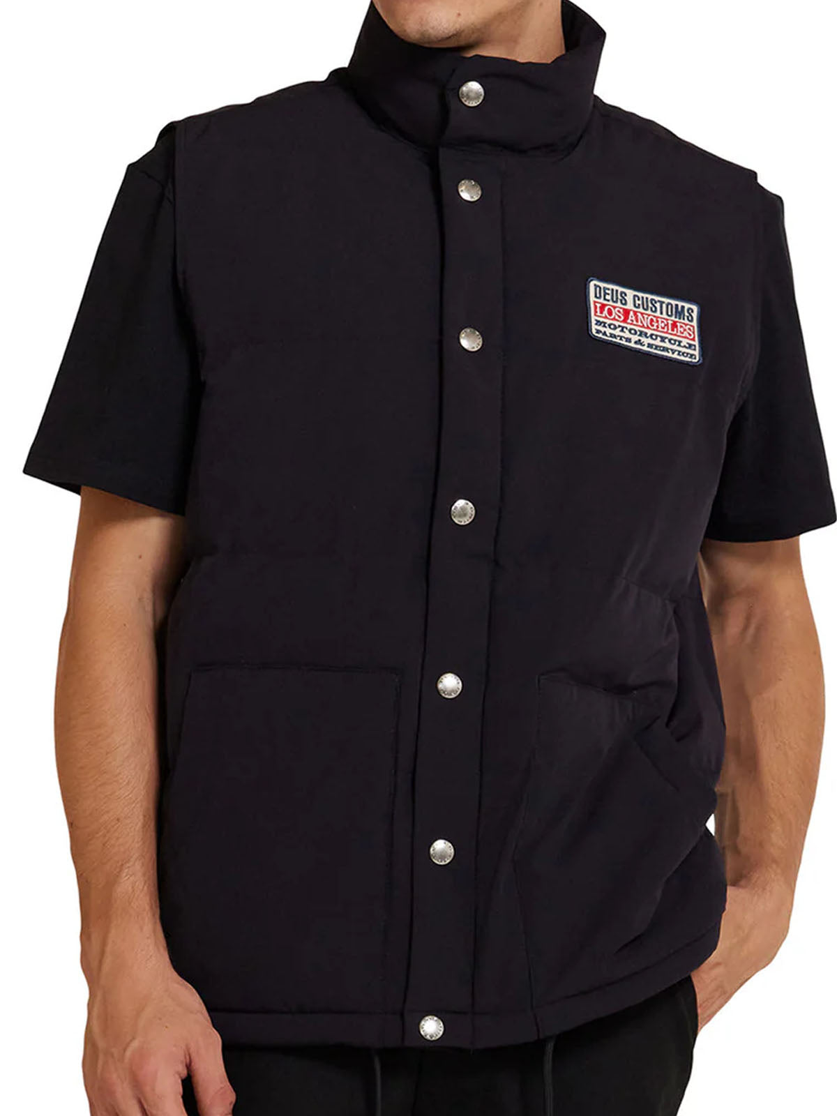 Deus Ex Machina Buzz Winter Vest Black