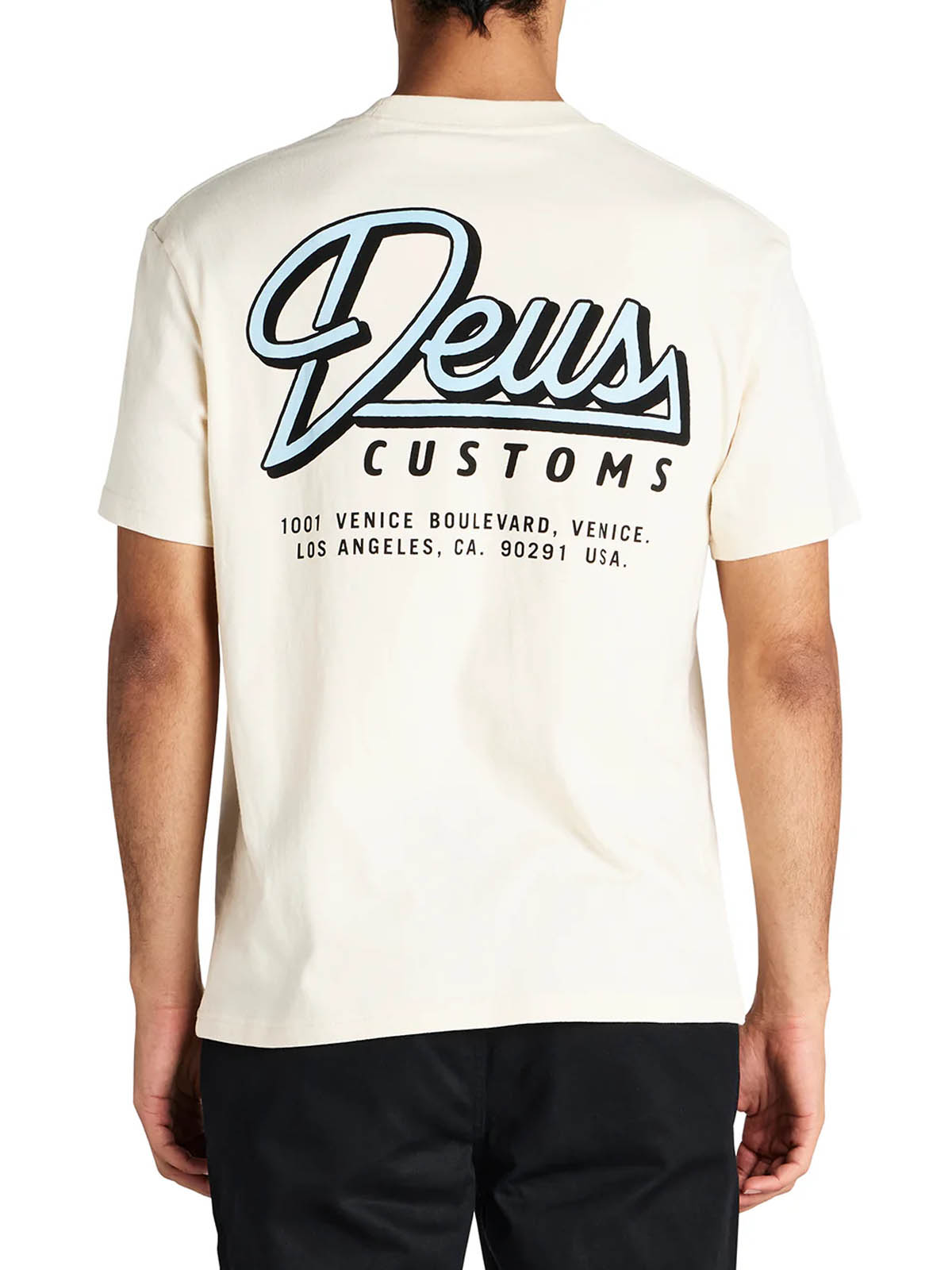 Deus Ex Machina Conduit Tee Dirty White