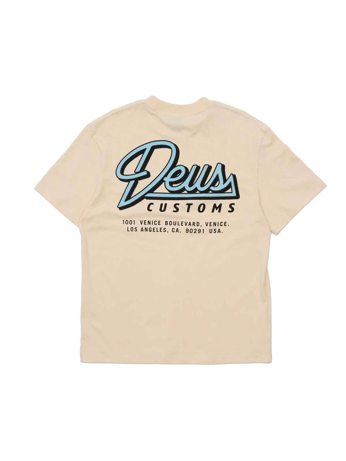 Deus Ex Machina Conduit Tee Dirty White