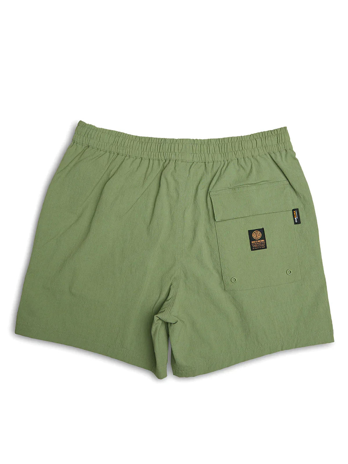 Deus Ex Machina Cordura Glide Swim Short Mesh Oil Green