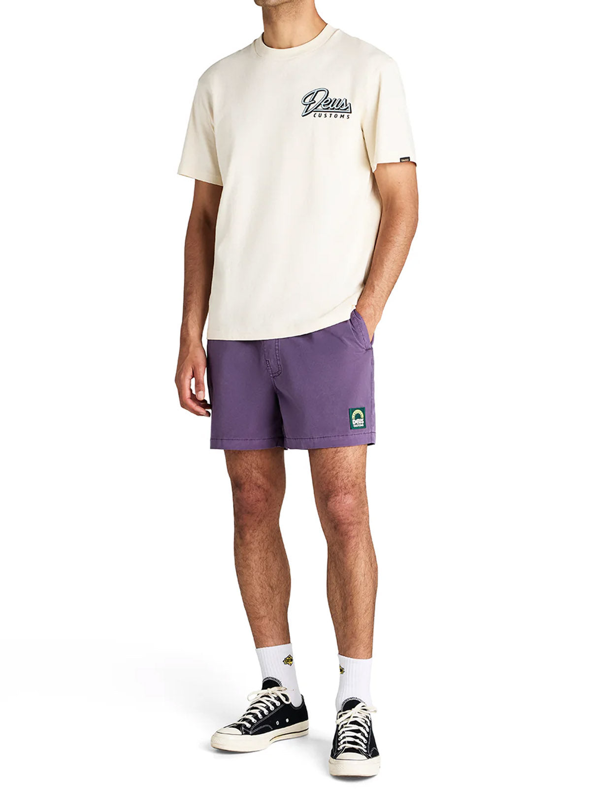 Deus Ex Machina Sandbar Gd Short Mesh Navy Cosmos