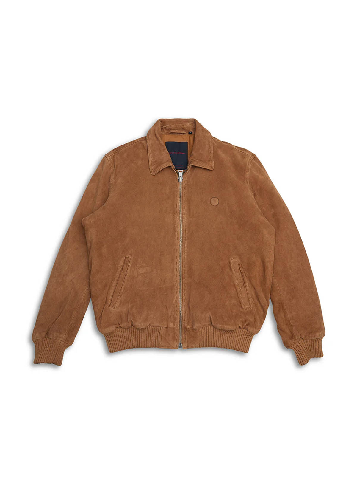 Deus Ex Machina Sandstorm Suede Jacket Brown