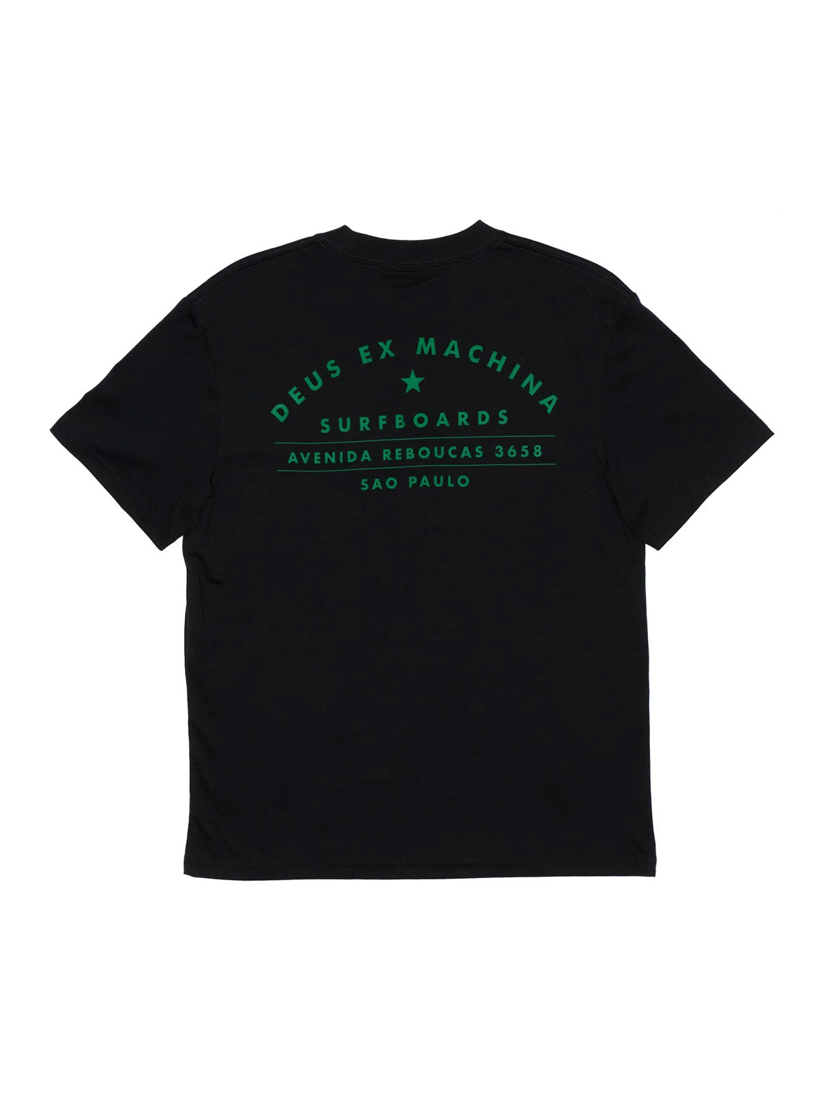 Deus Ex Machina Sao Paulo Surf Address Tee Black