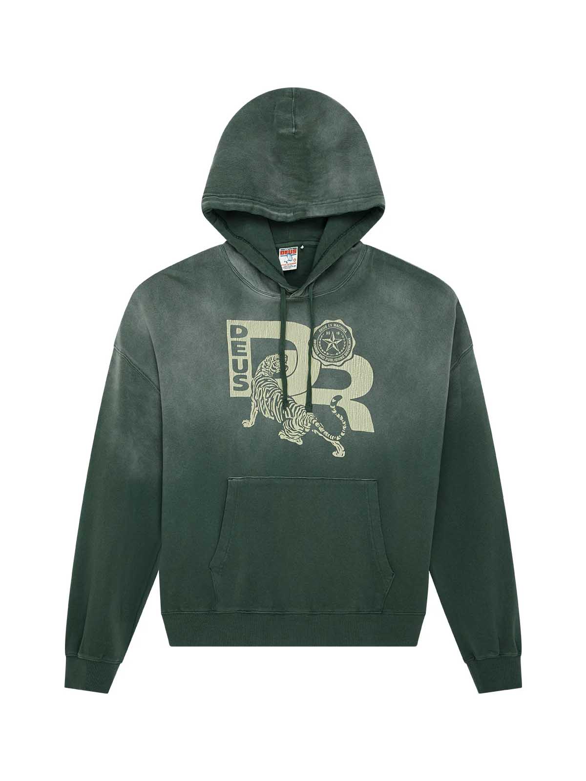 Deus Ex Machina Strong Arm Hoodie Dark Forest