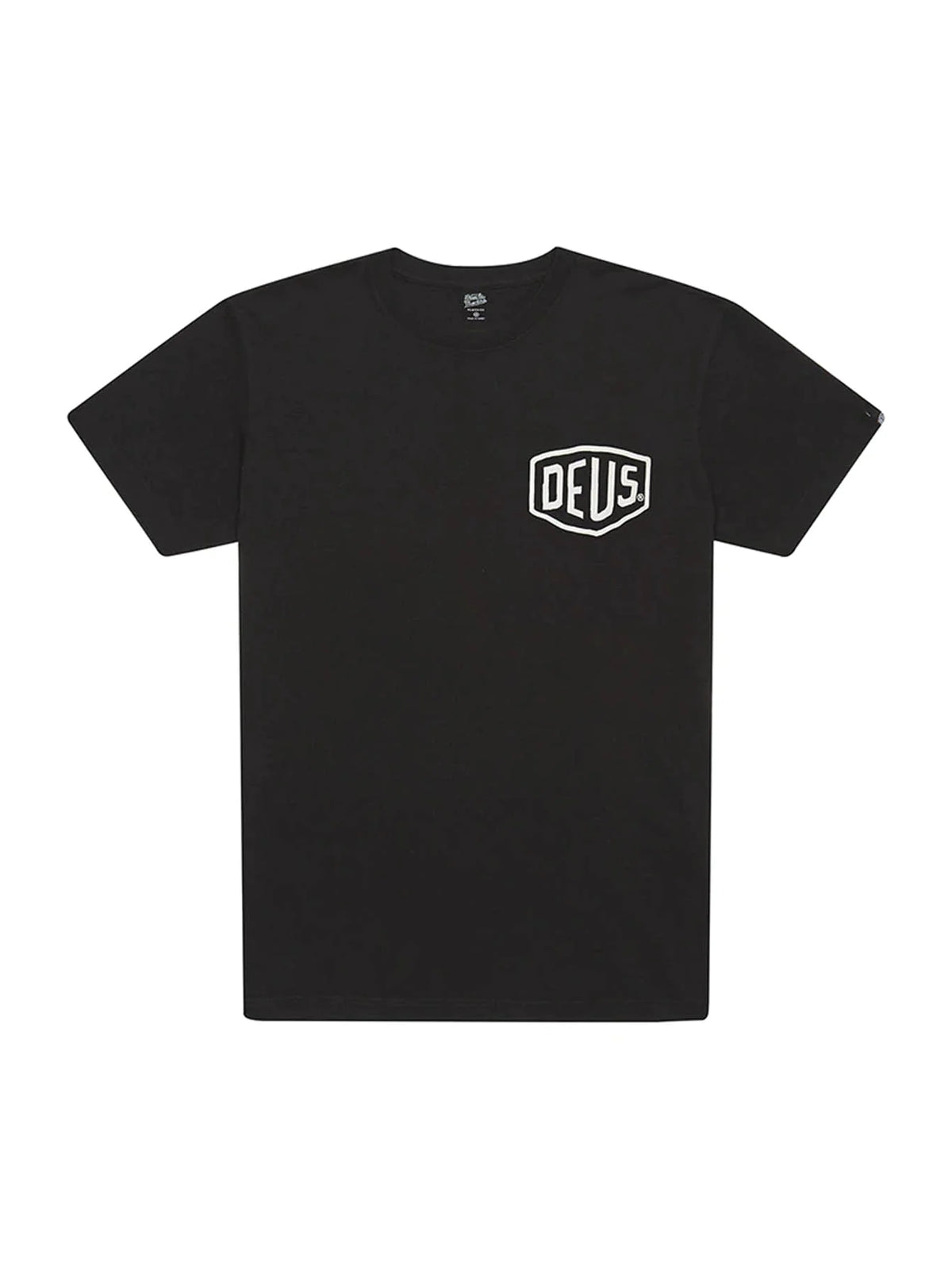 Deus Ex Machina Venice Address Shield Tee Black