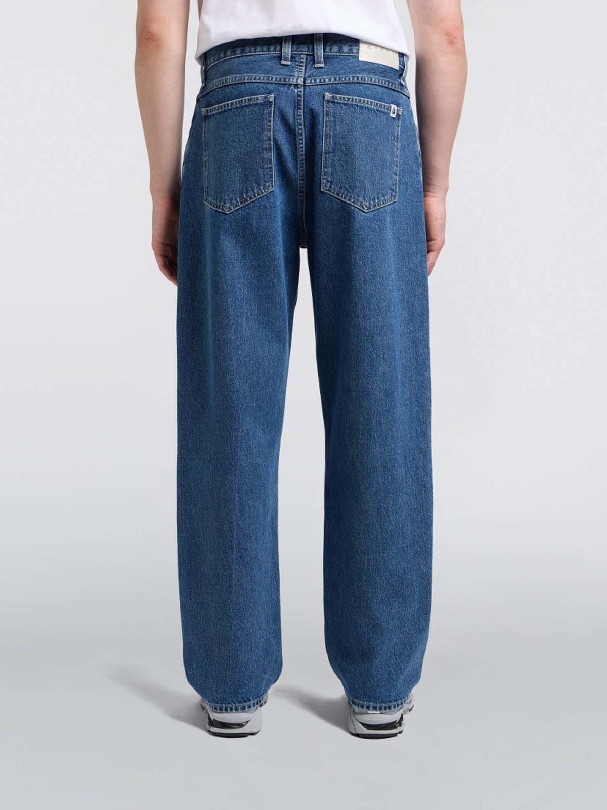 Edwin Matrix Pant Blue Mid Marble Wash L30