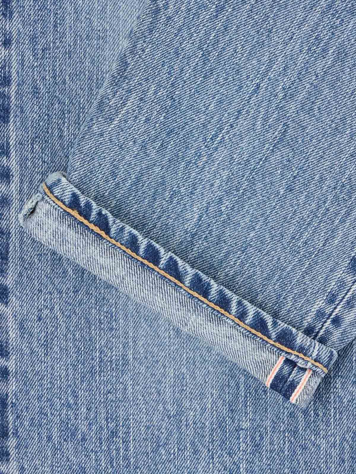 Edwin Regular Tapered Kurabo Red Selvage 14oz Blue Light Used L32