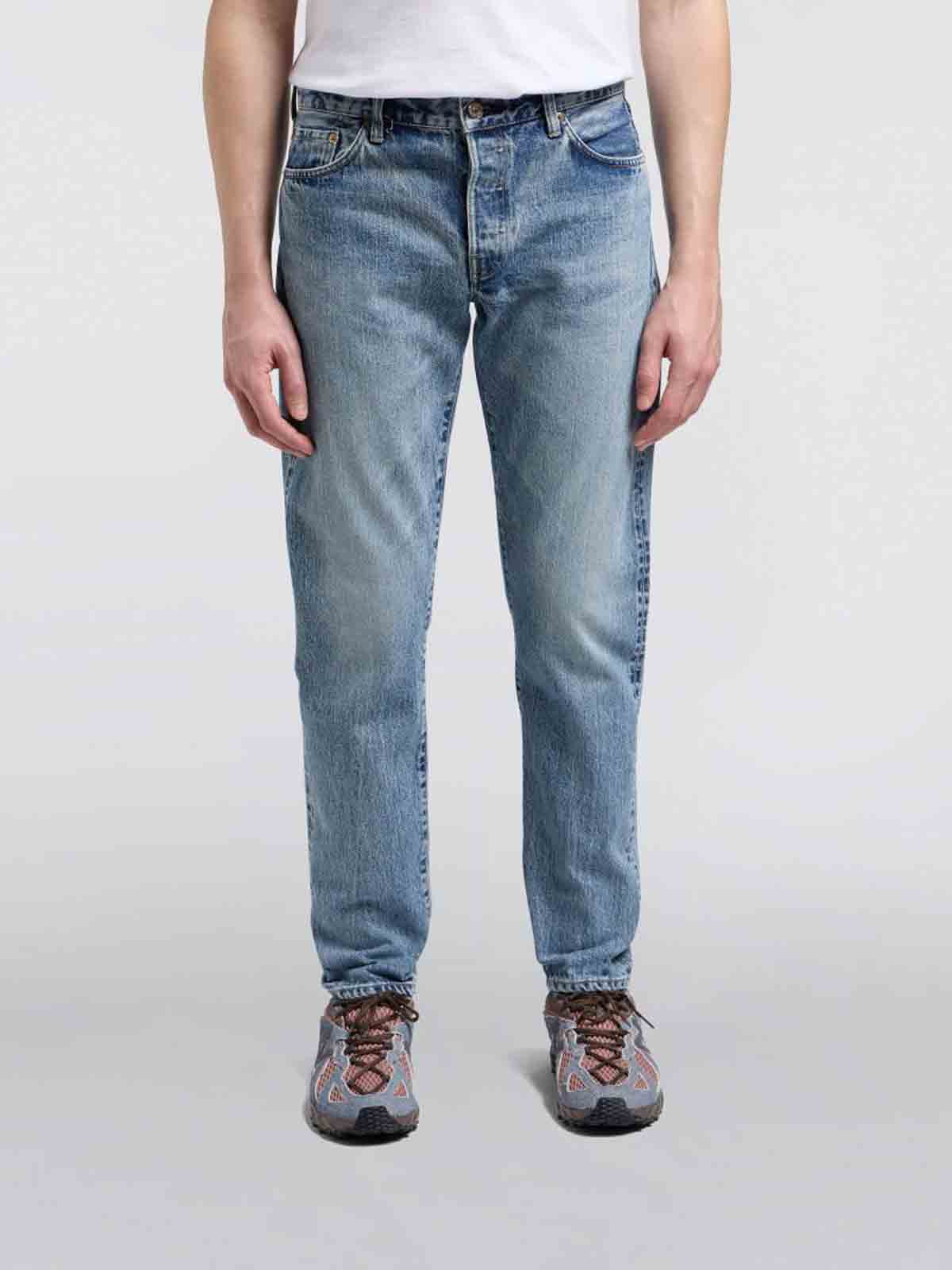Edwin Regular Tapered Kurabo Red Selvage 14oz Blue Light Used L30