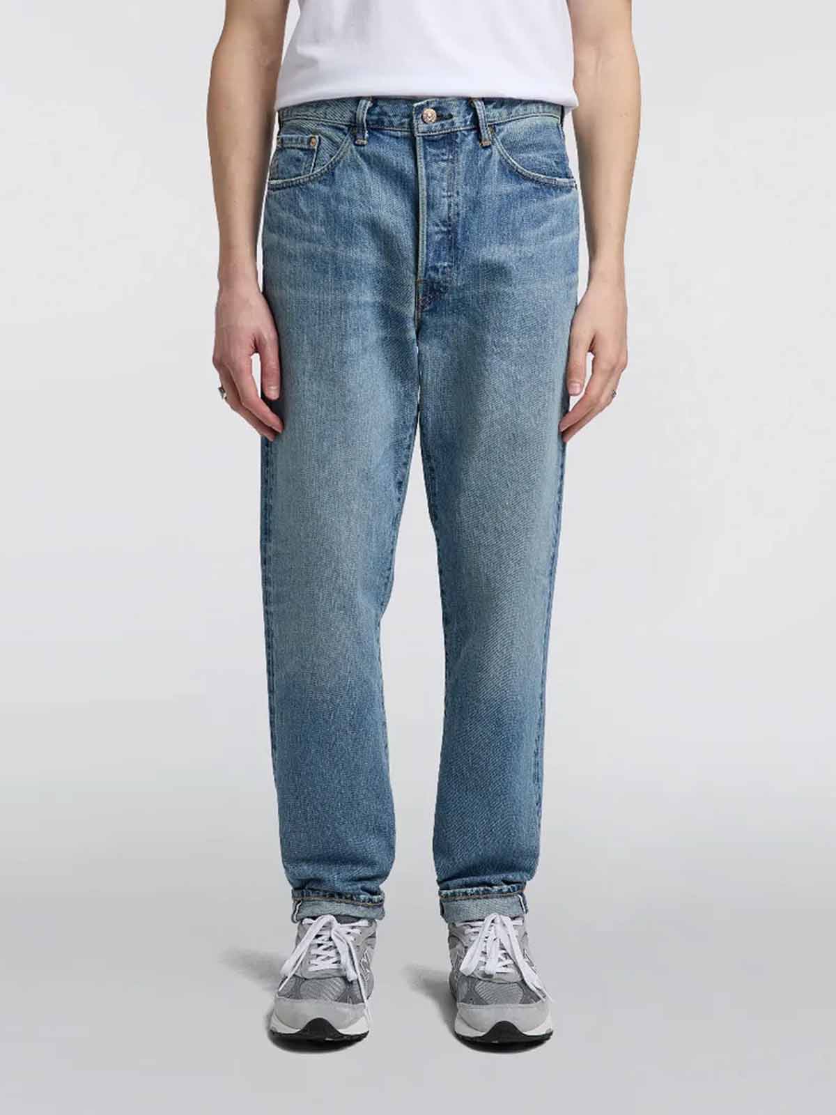 Edwin Loose Tapered Kurabo Denim 14 oz Blue Light Washed L30