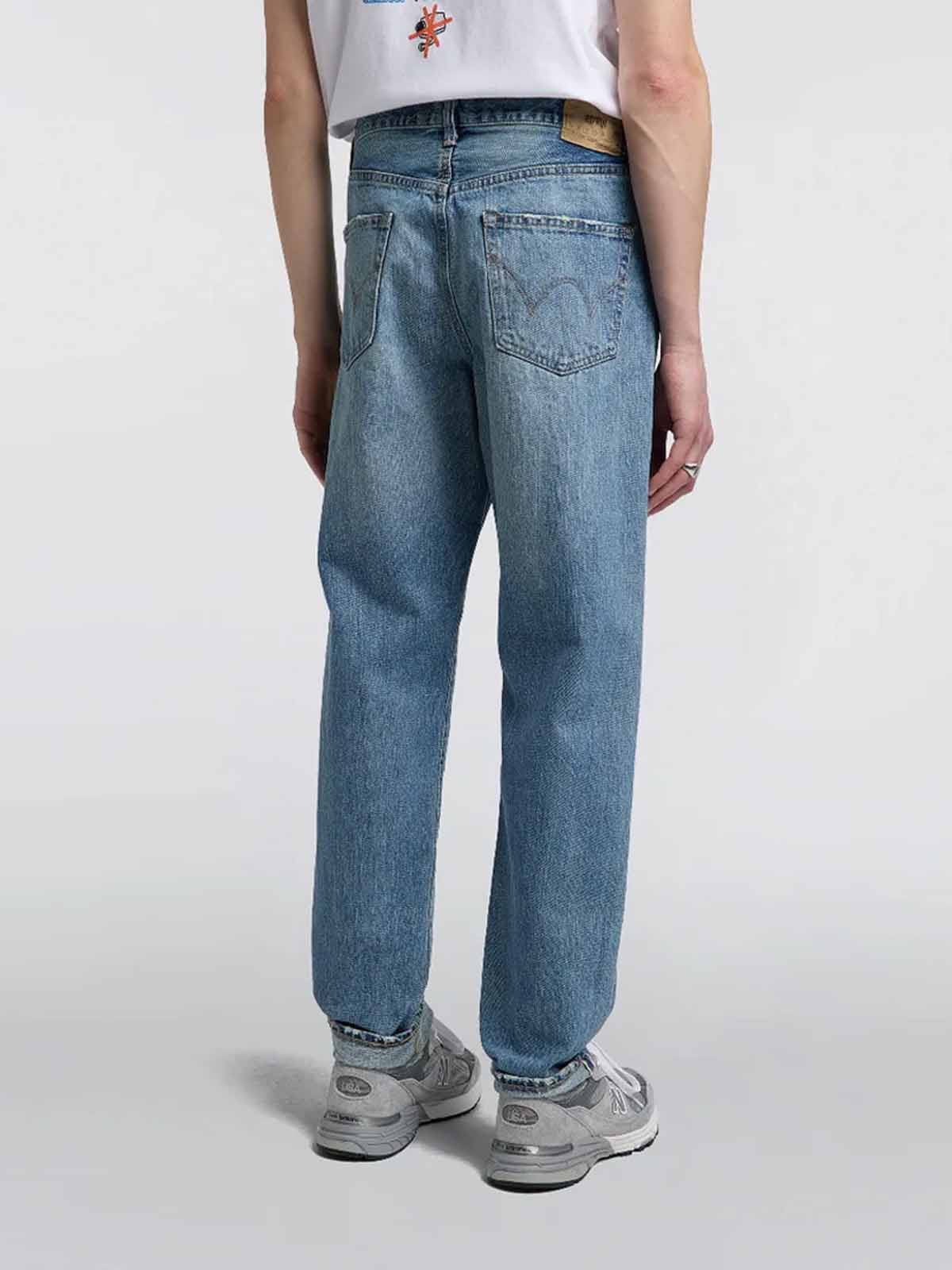 Edwin Loose Tapered Kurabo Denim 14 oz Blue Light Washed L30