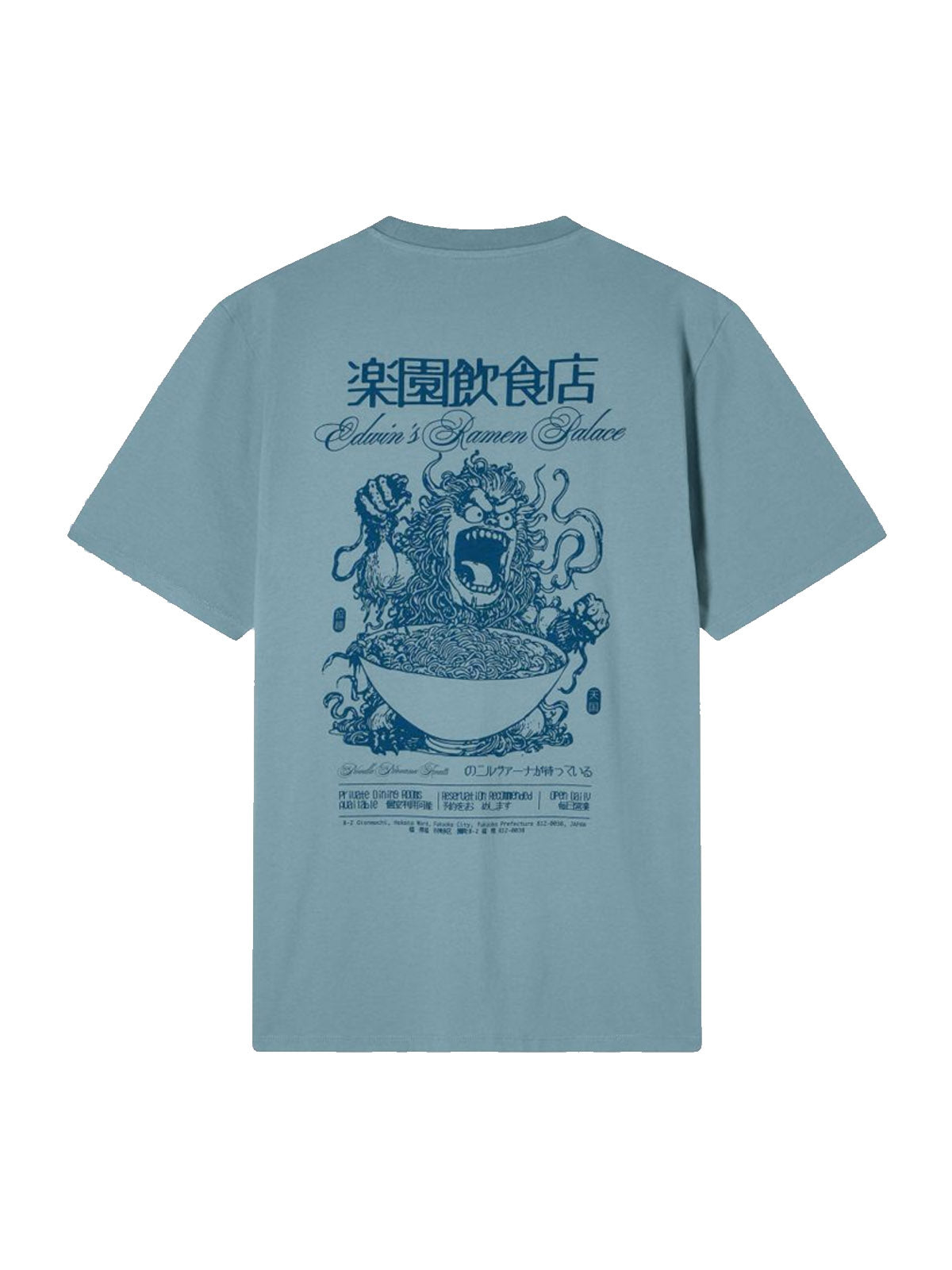 Edwin Ramen Palace Cotton Jersey T-Shirt Arona