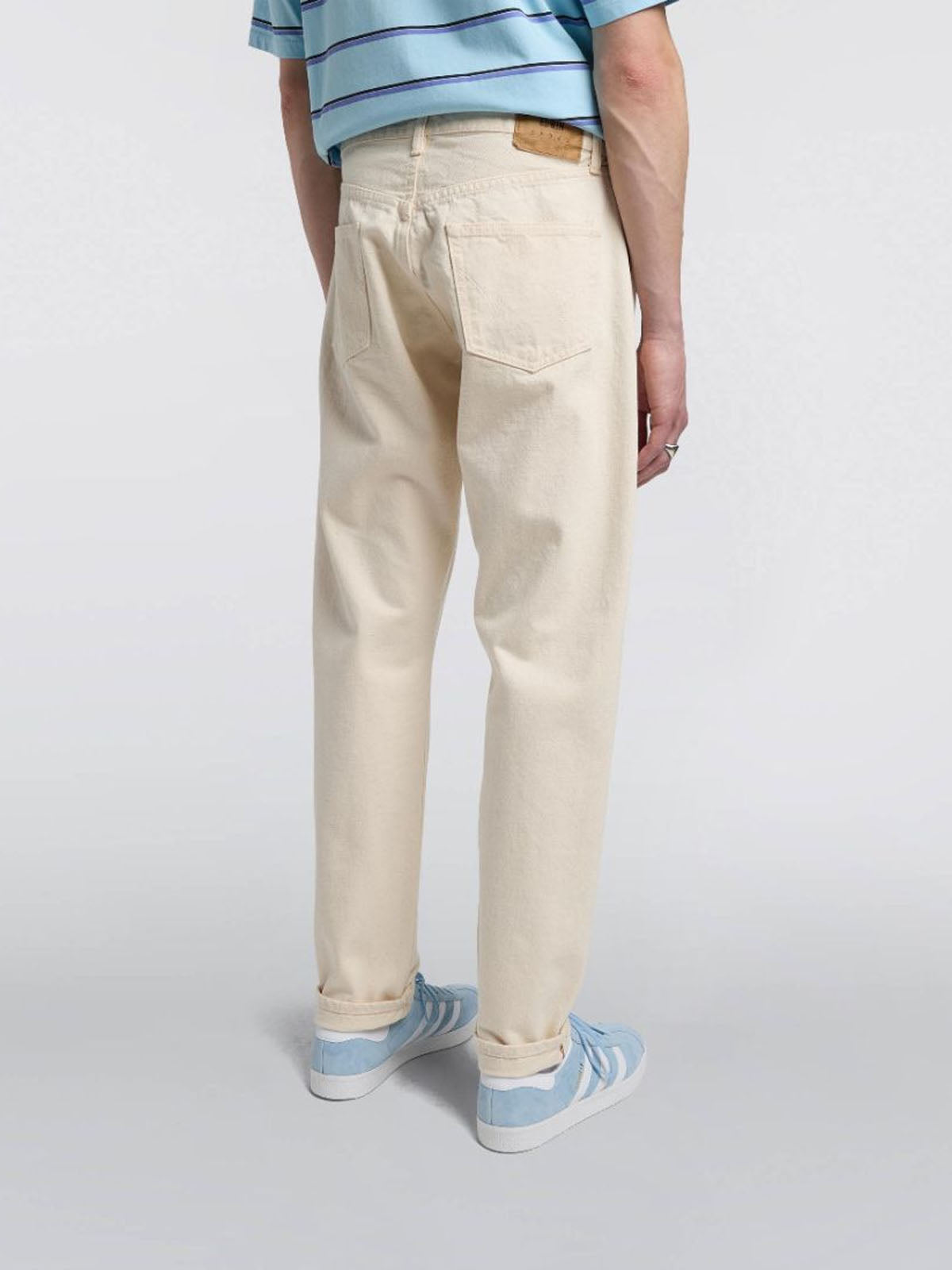 Edwin Regular Tapered Kaihara Natural Red Selvage 13oz Natural rinsed L30