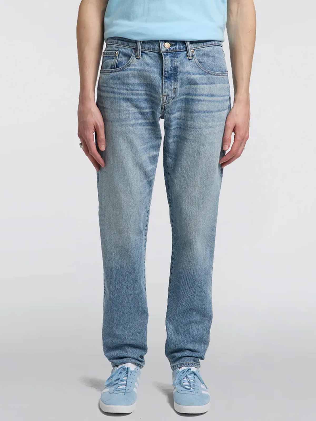 Edwin Regular Tapered Kaihara Denim 13 oz Blue Light Used L32